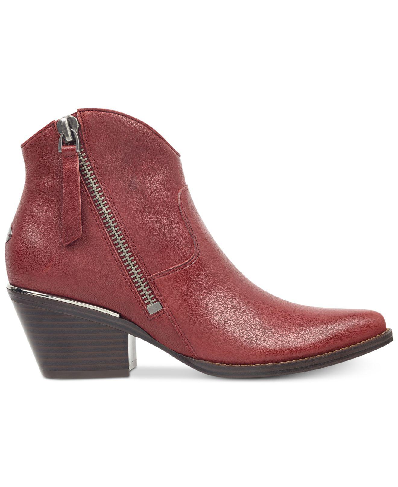 guess women's nalony western booties