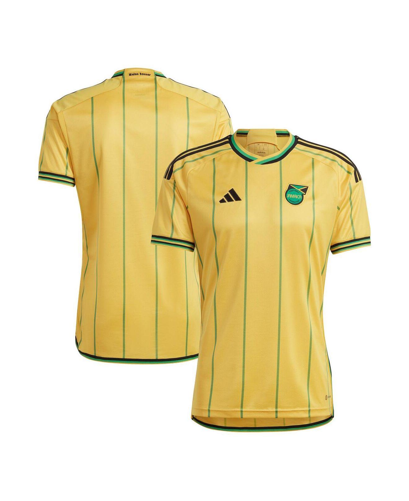 adidas Yellow Jamaica National Team 2023 Home Replica Jersey for Men Lyst