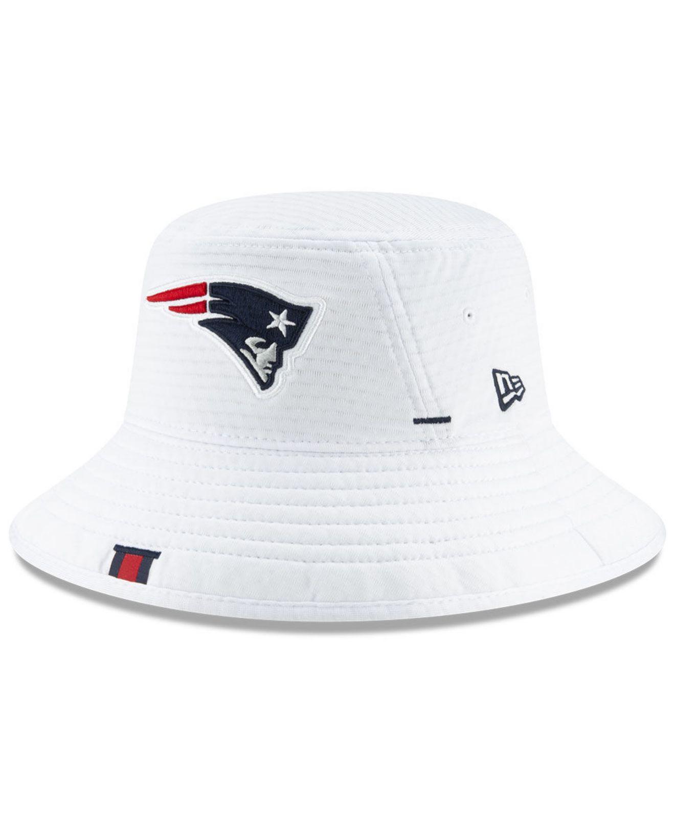 new england patriots bucket hats