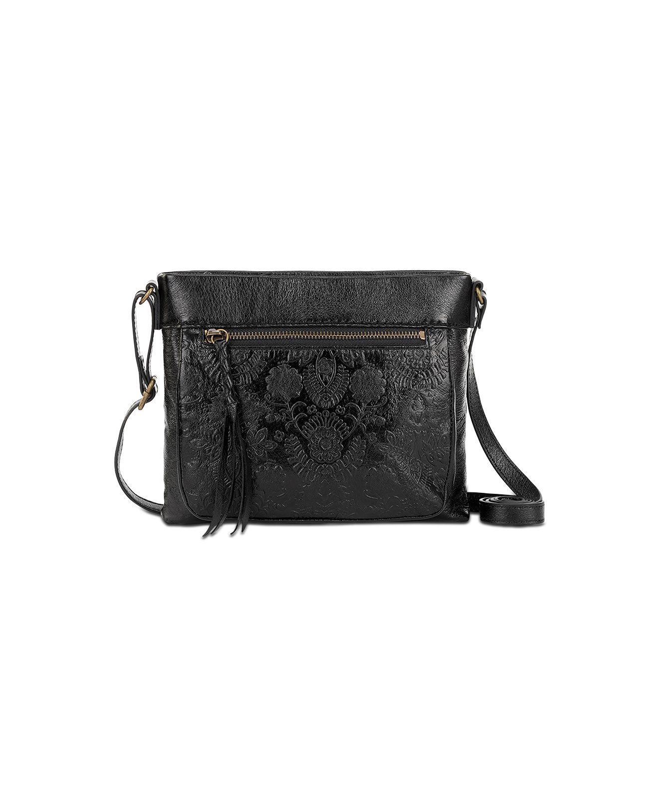 The Sak Synthetic Sanibel Leather Mini Crossbody in Black Lyst
