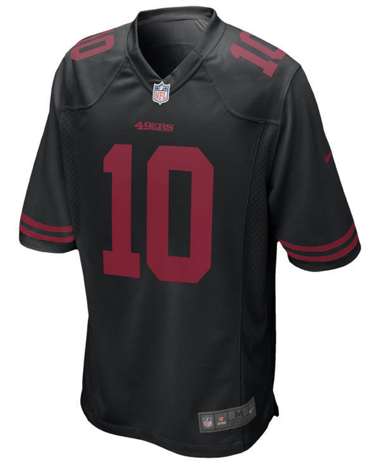 black jimmy garoppolo jersey