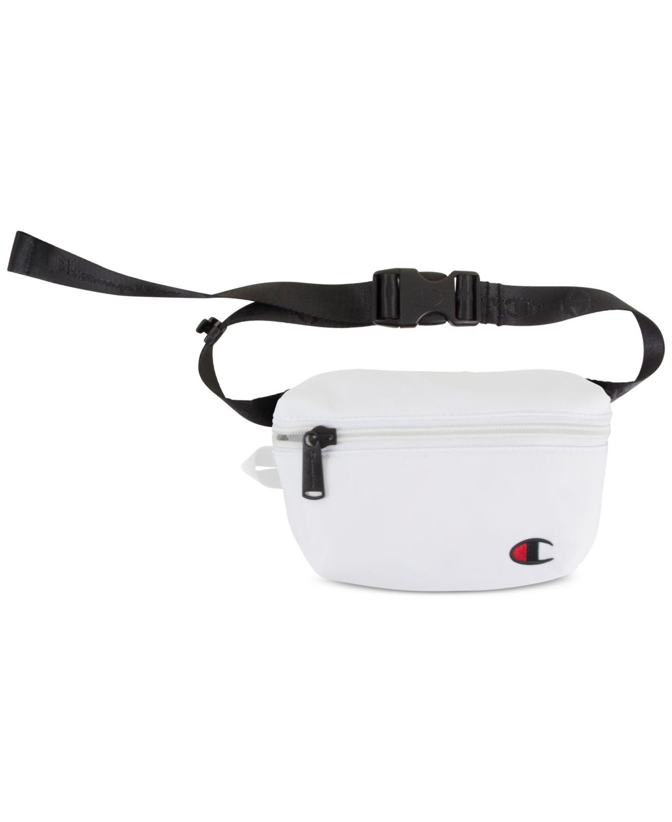 white champion fanny pack