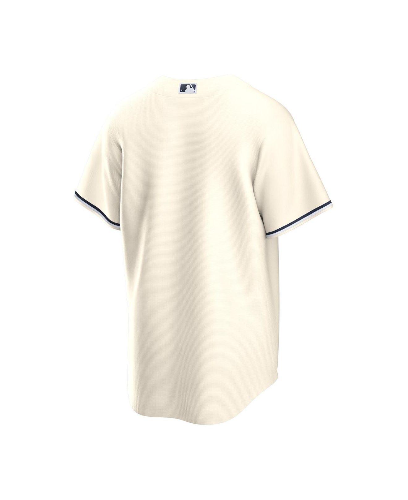 Nike Cream Minnesota Twins Alternate Replica Team Jersey in White for Men