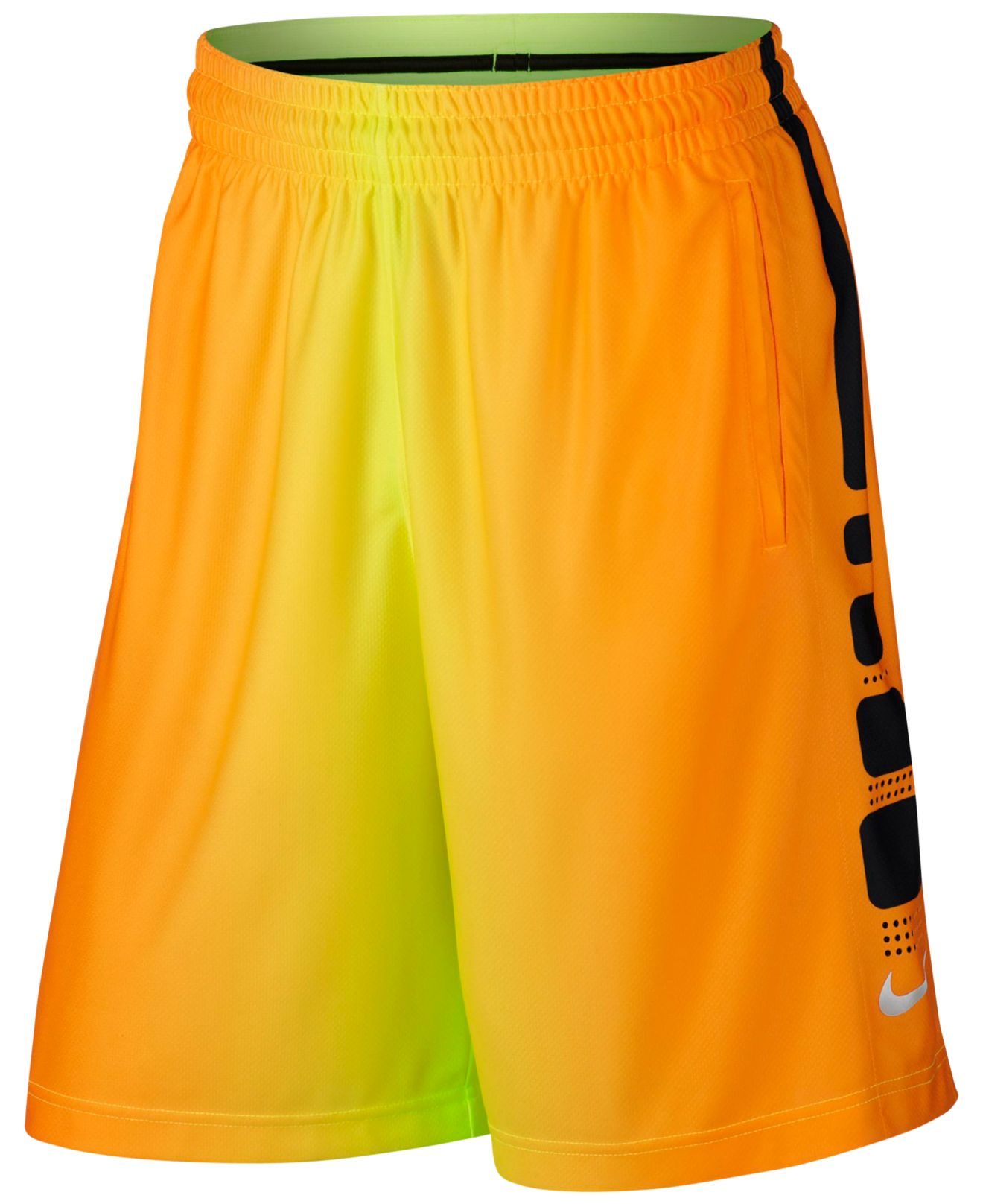Nike Men's Elite Dri-fit Basketball Shorts in Yellow for Men | Lyst