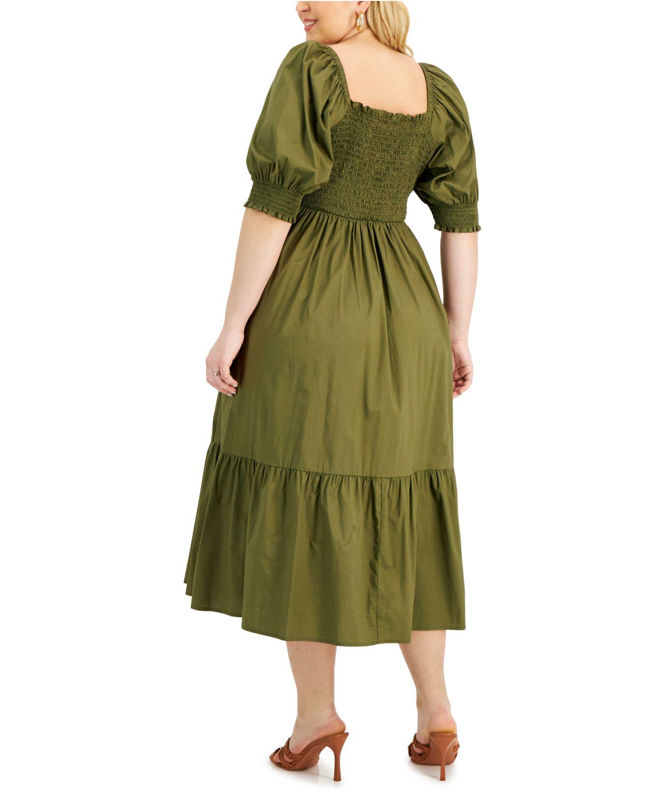 Green dress macys hot sale