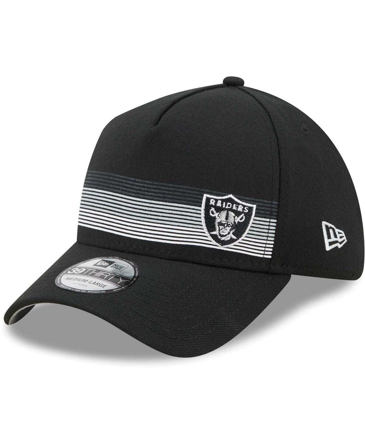 Las Vegas Raiders New Era Team Neo 39THIRTY Flex Hat - Gray