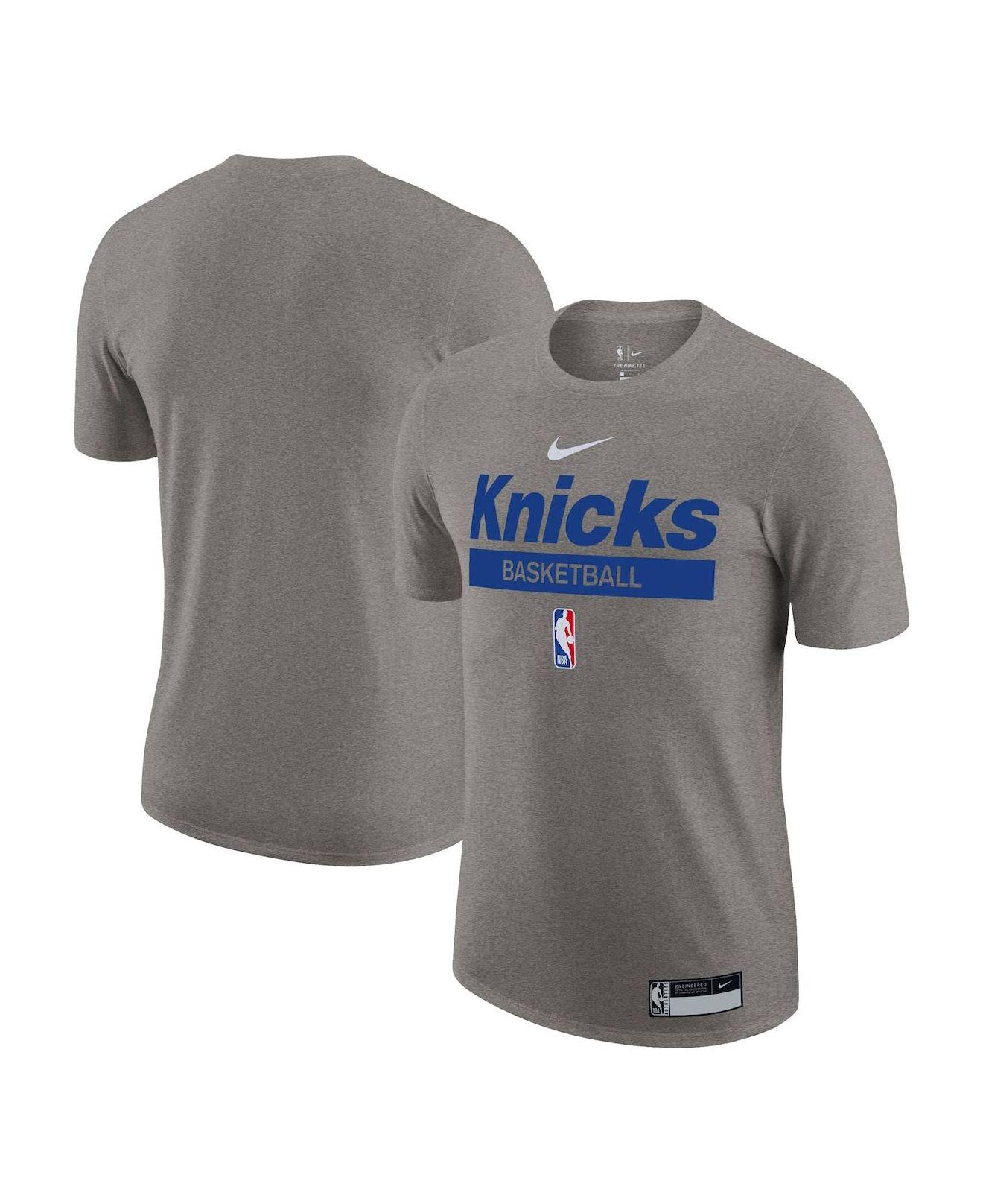 Nike Heather Gray New York Knicks 2022/23 Legend On-court Practice  Performance T-shirt for Men | Lyst