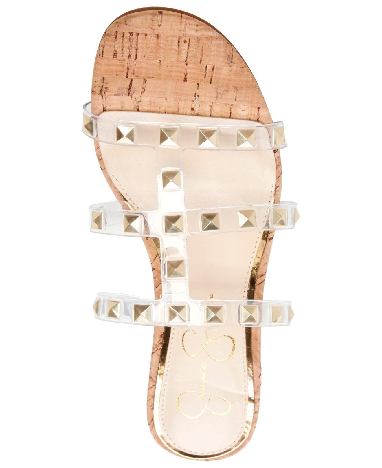 jessica simpson clear sandals
