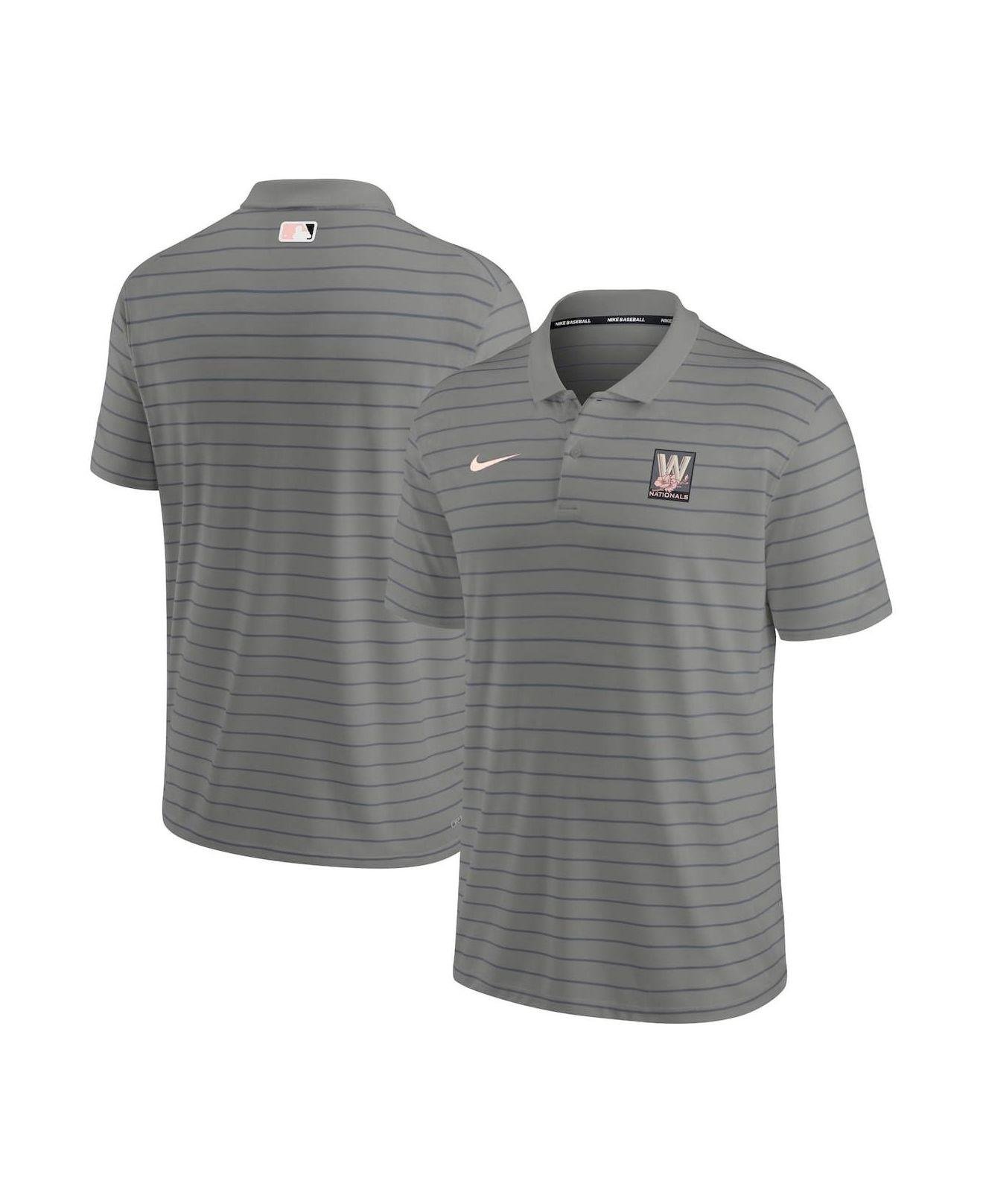 Nike Gray Washington Nationals 2022 City Connect Franchise Polo Shirt ...