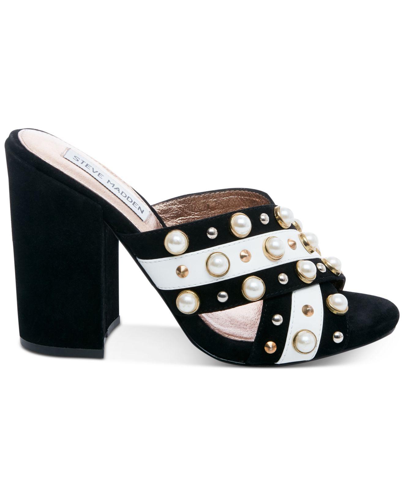 steve madden pearl mules