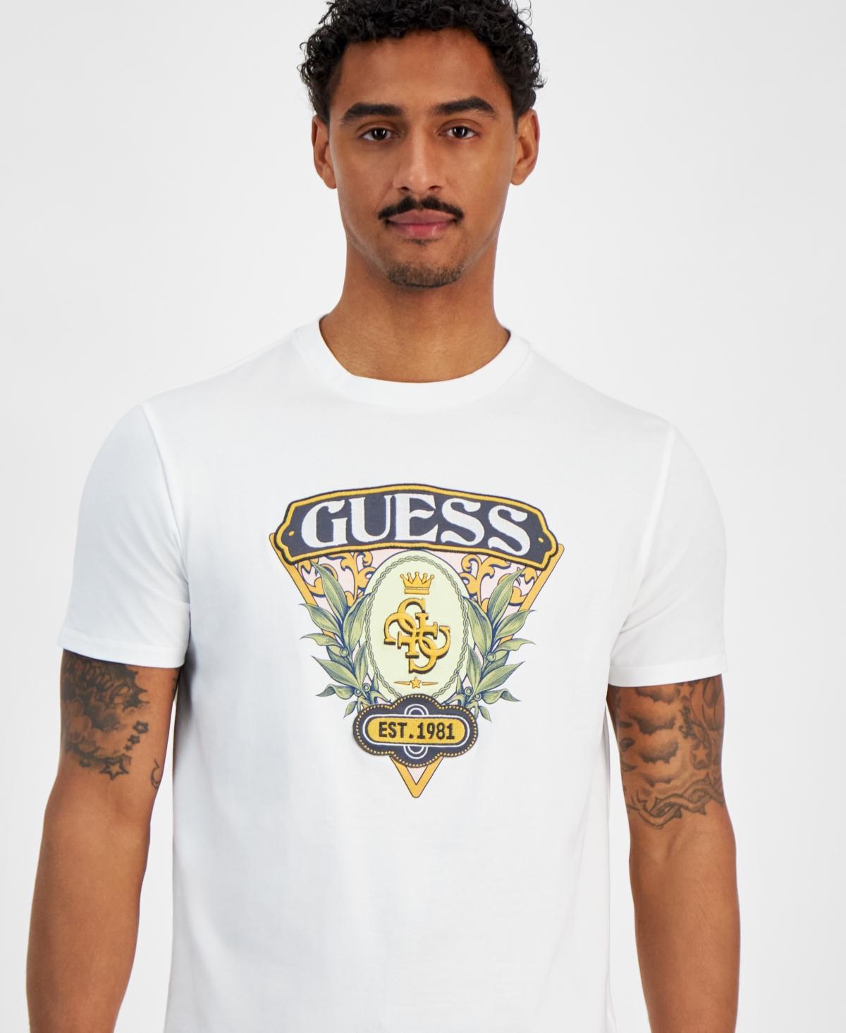 Guess logo tee deals