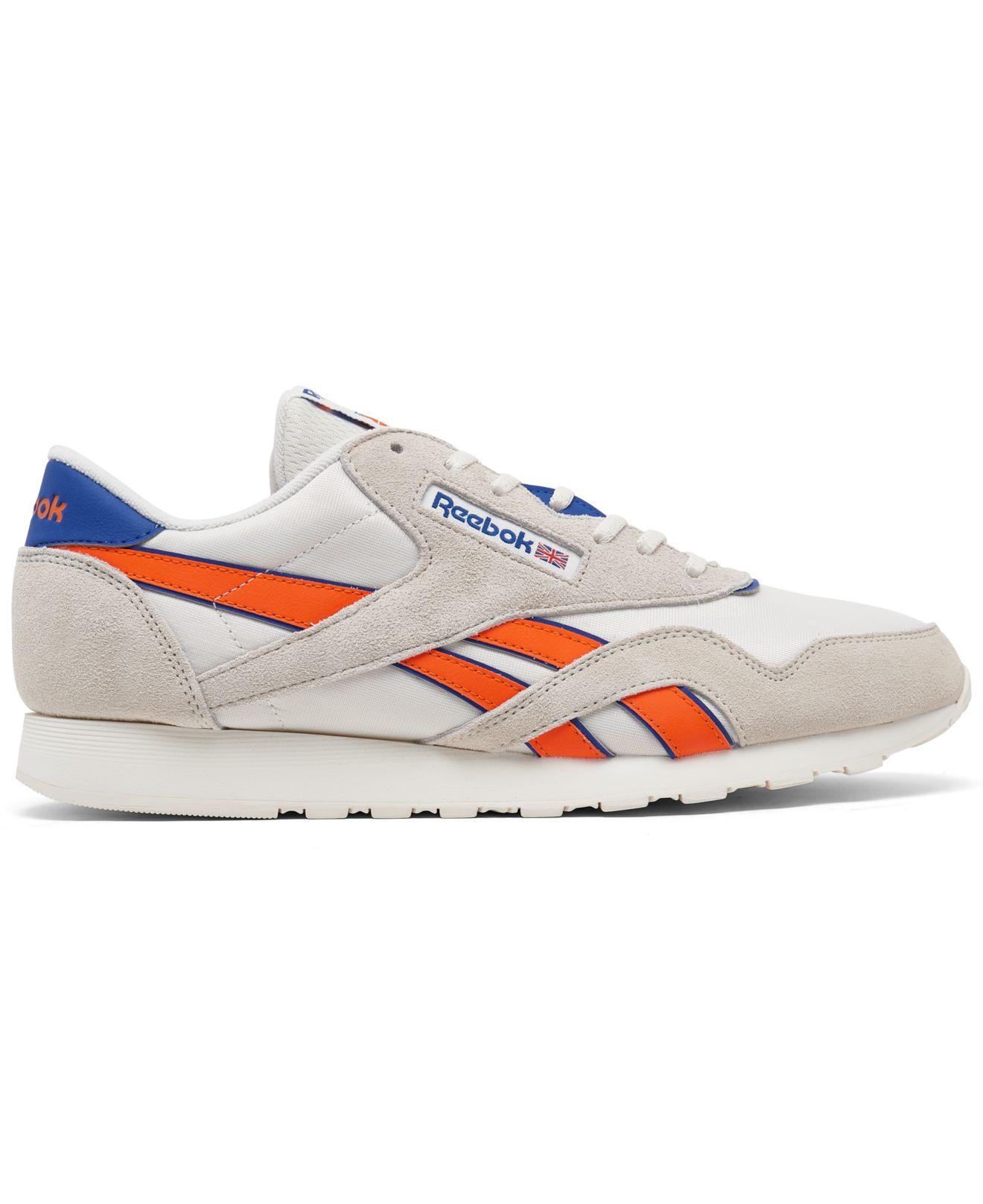 Reebok Classic Nylon Casual Sneakers From Finish Line in White for Men |  Lyst