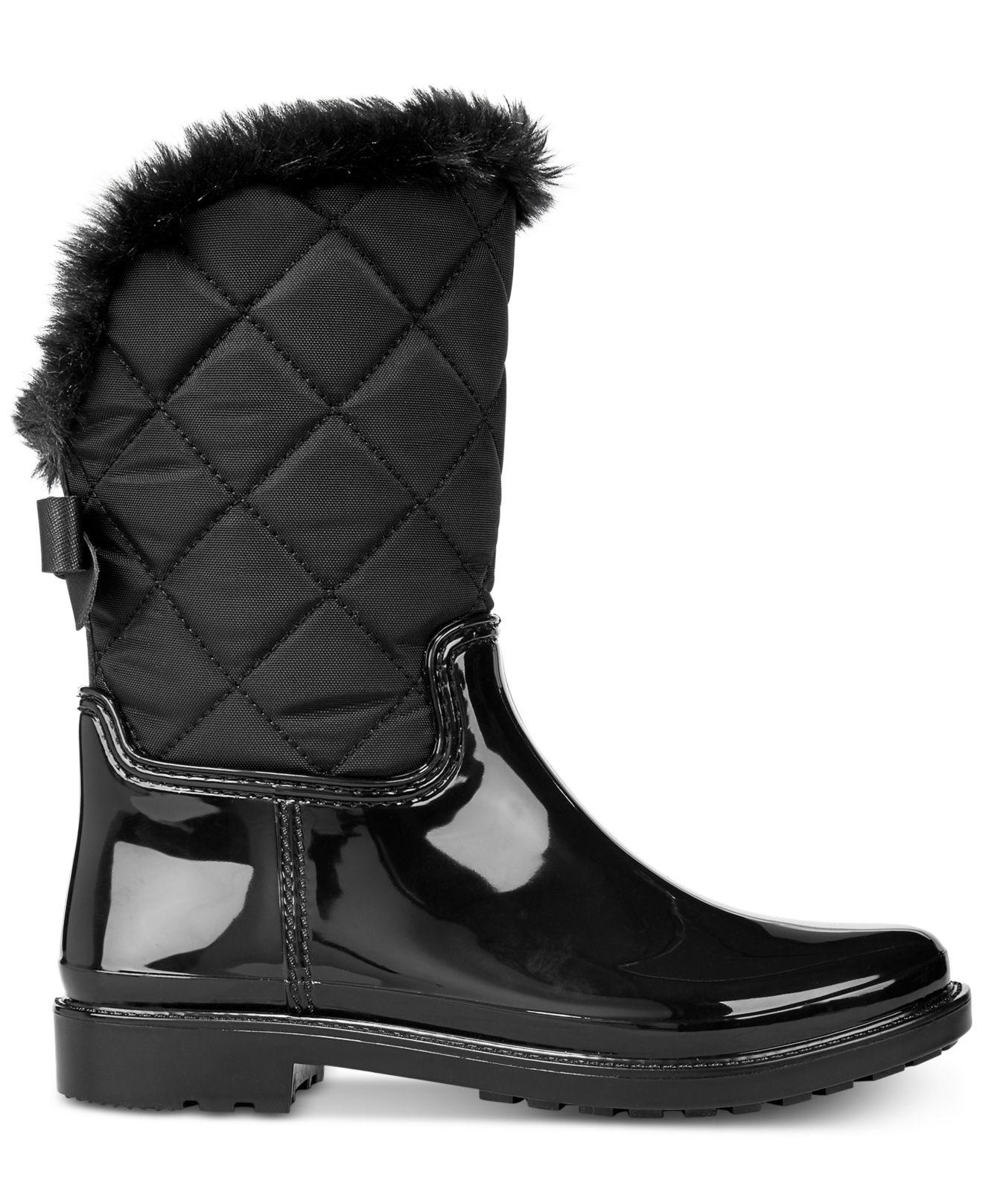 kate spade reid quilted boots