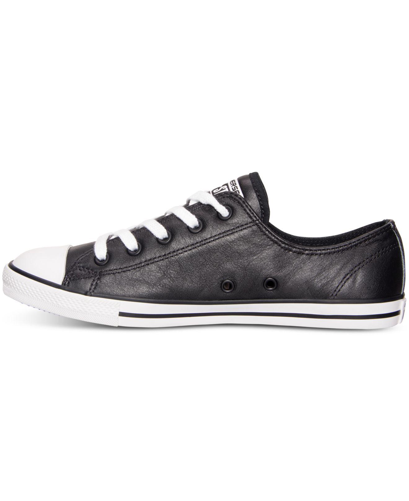 leather converse for ladies