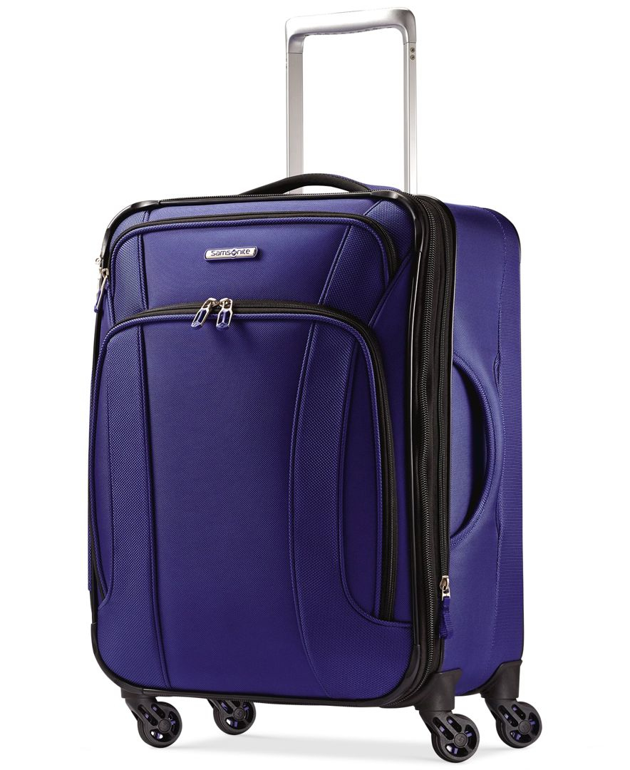 Samsonite Liteair 20&quot; Carry On Expandable Spinner Suitcase, Only At Macy&#39;s in Blue for Men | Lyst
