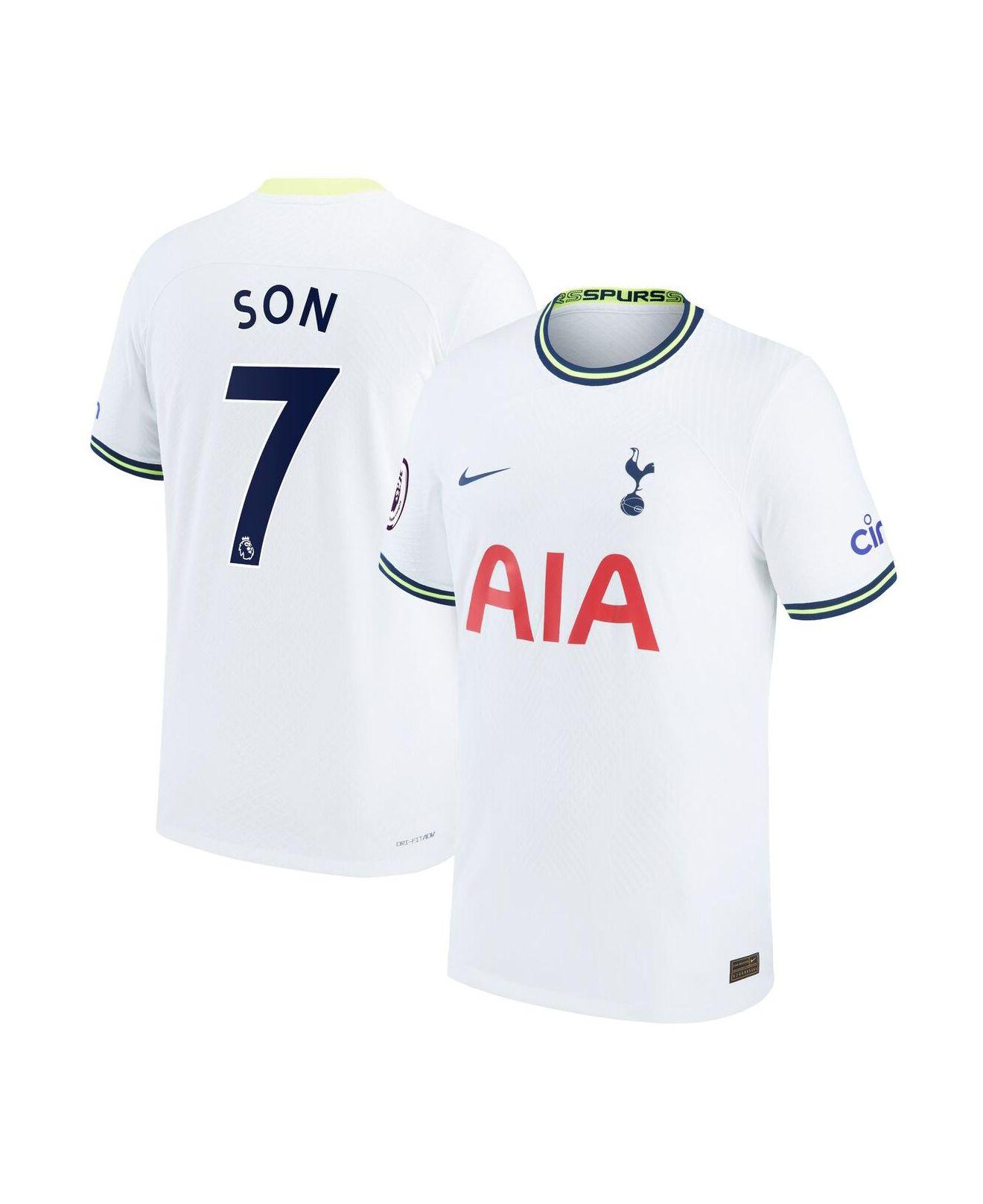 Nike Son Heungmin White Tottenham Hotspur 2022/23 Home Authentic