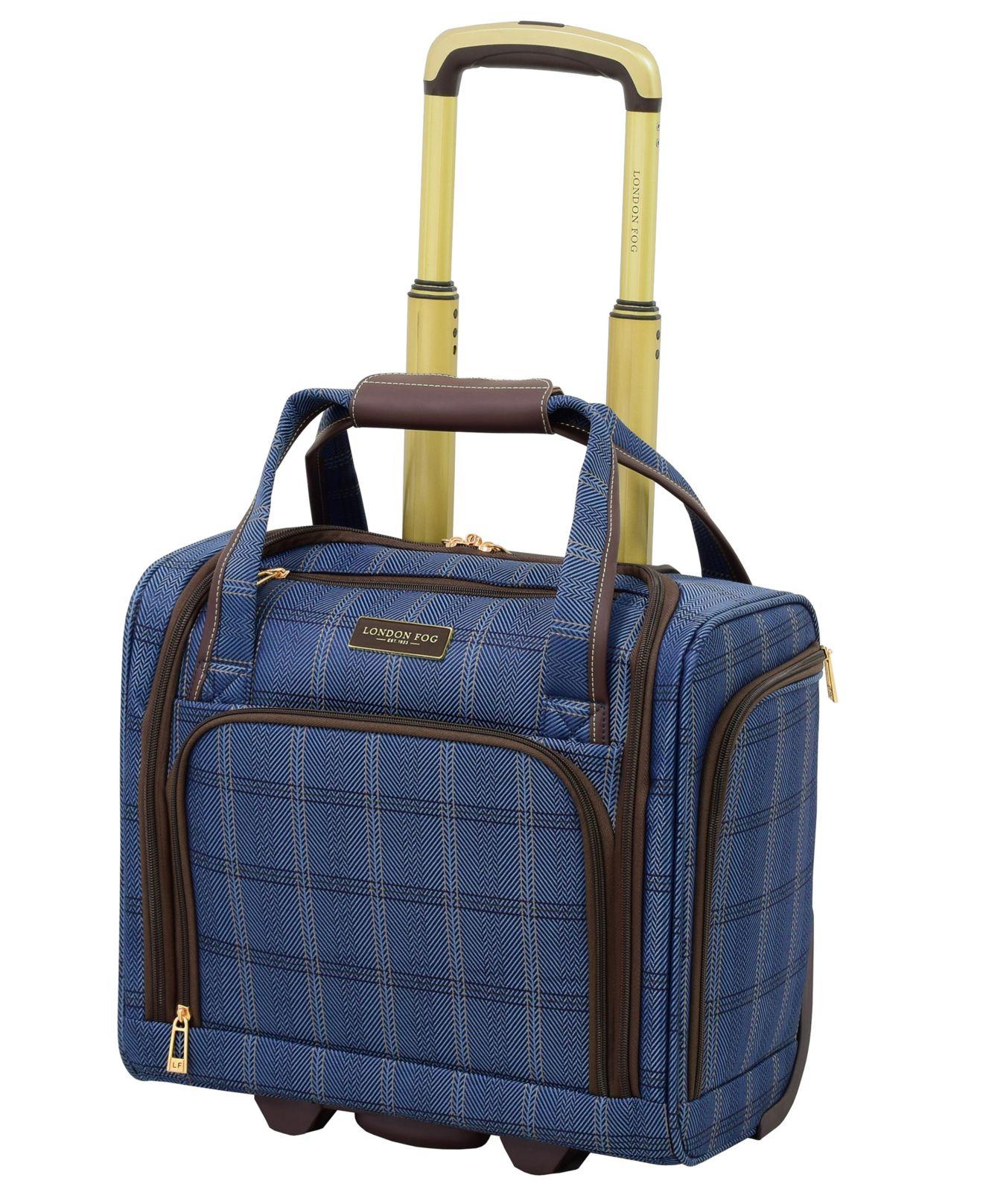 London Fog Closeout! Brentwood Ii 15" Underseater Bag in Blue Lyst
