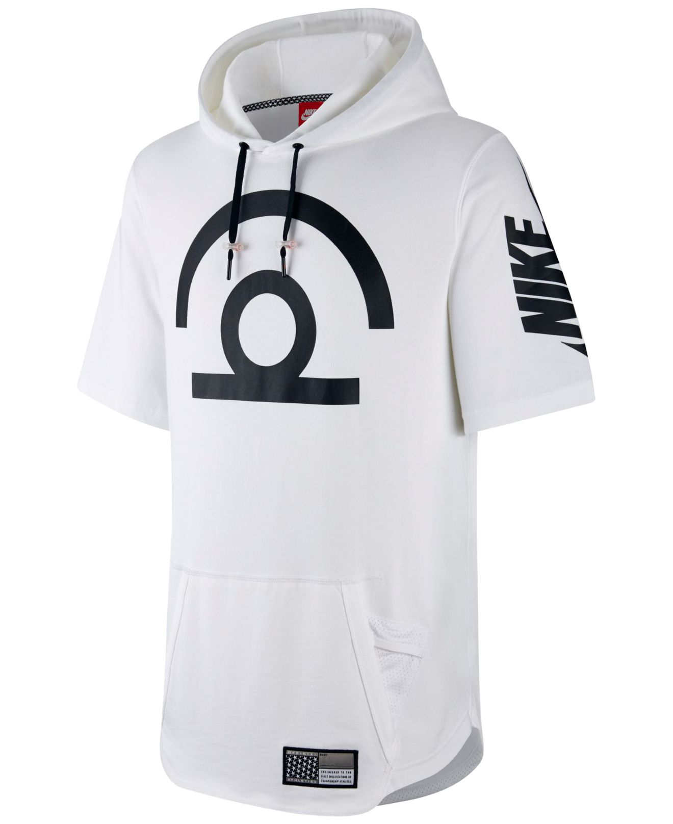 Lyst Nike Men's Air Pivot V3 Basketball Shortsleeve Hoodie in White