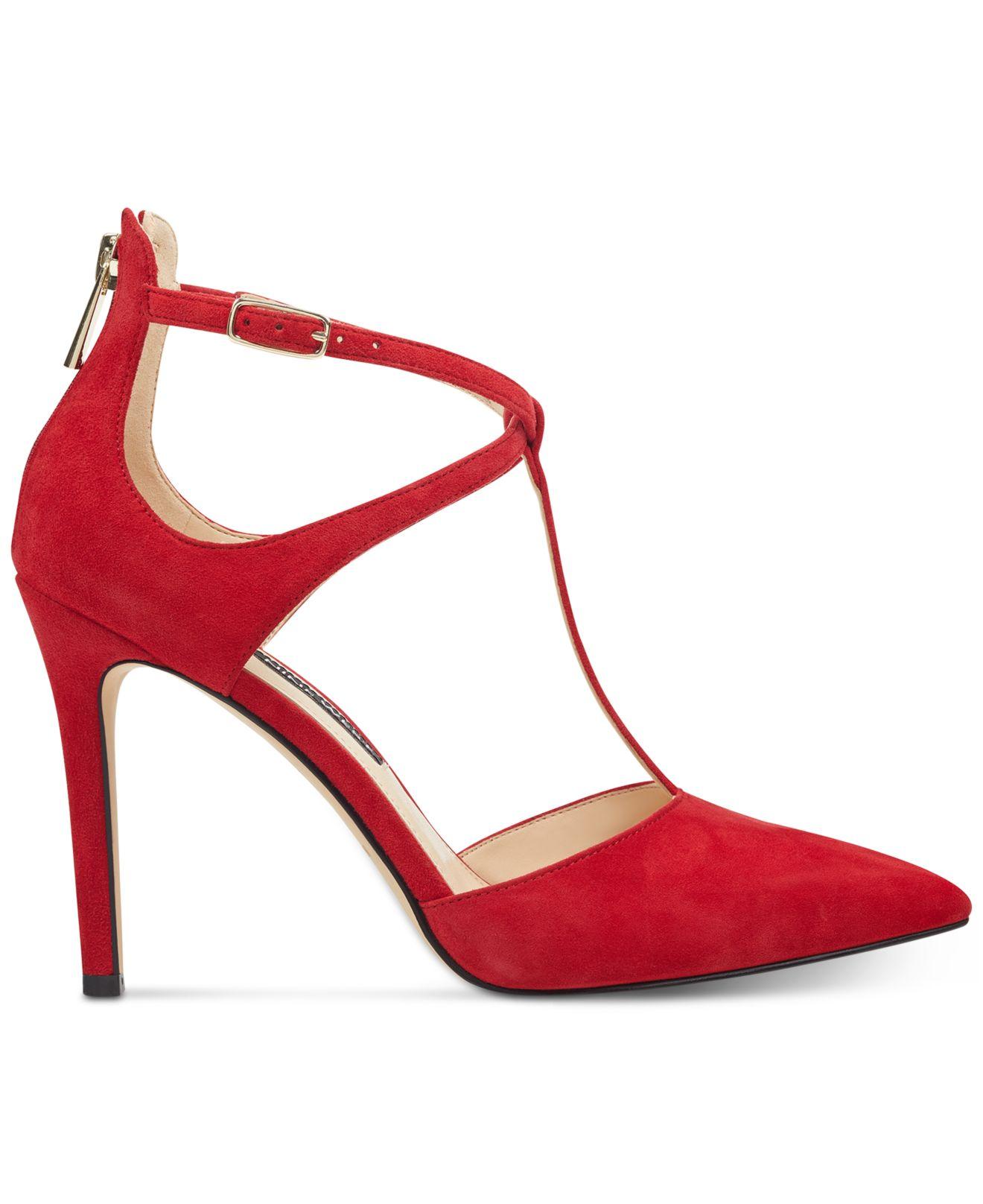 nine west teresa t strap