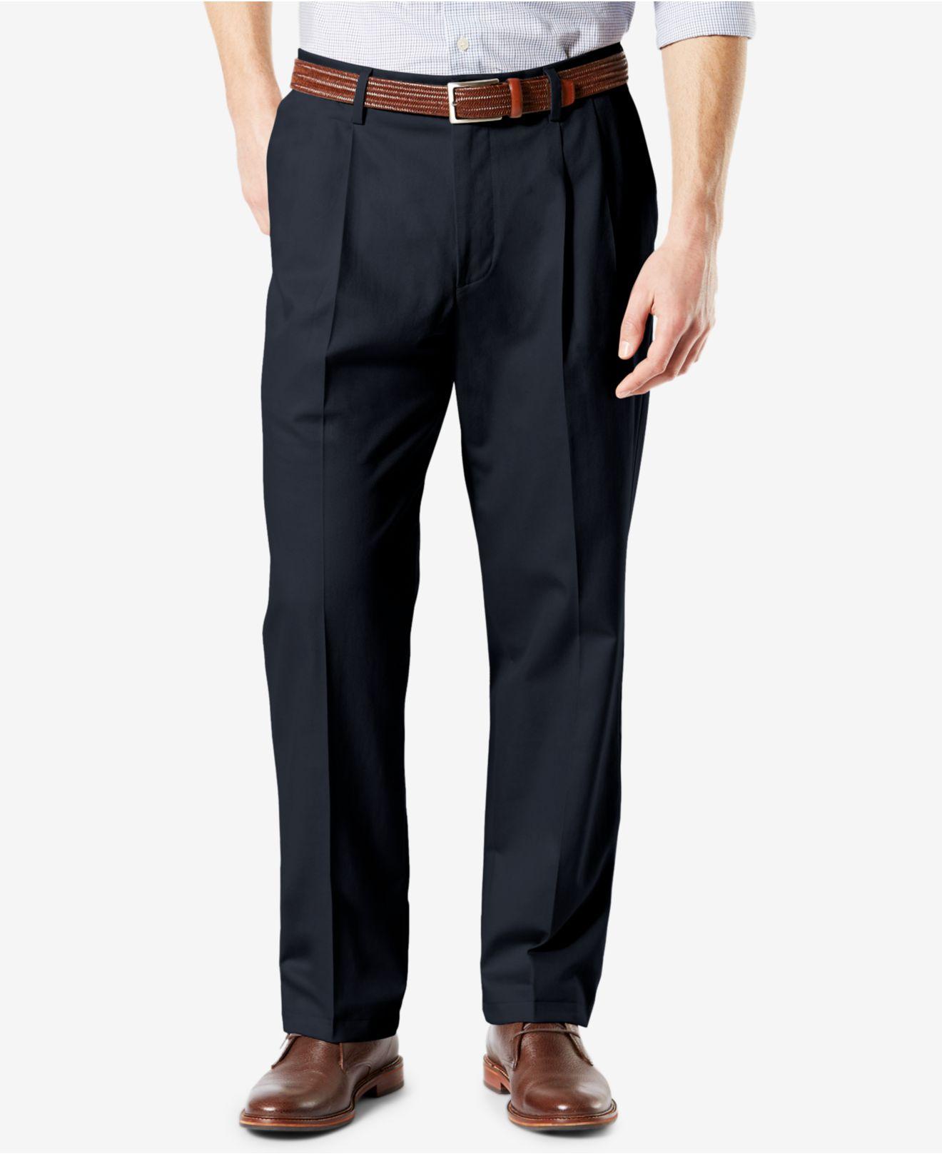 dockers pants classic pleated