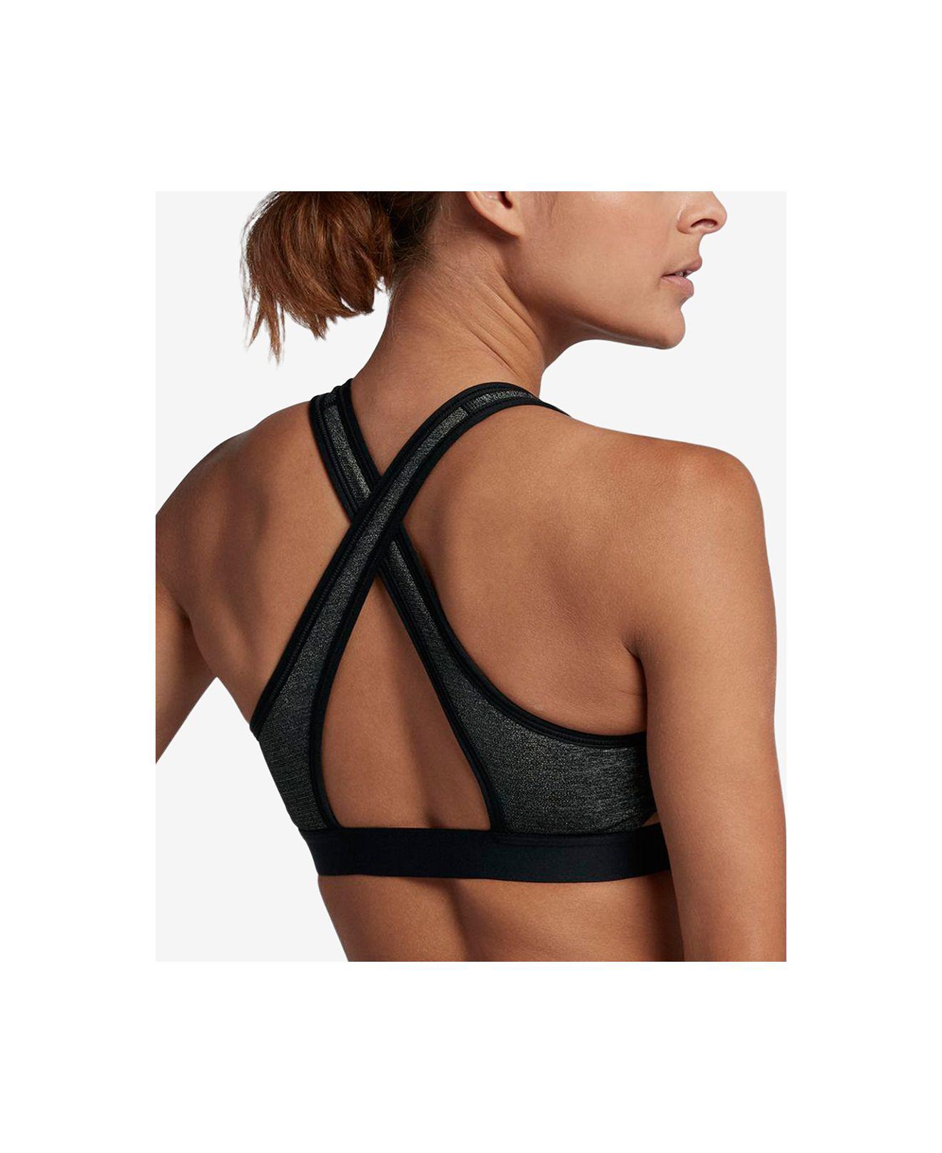 nike sports bra cross back