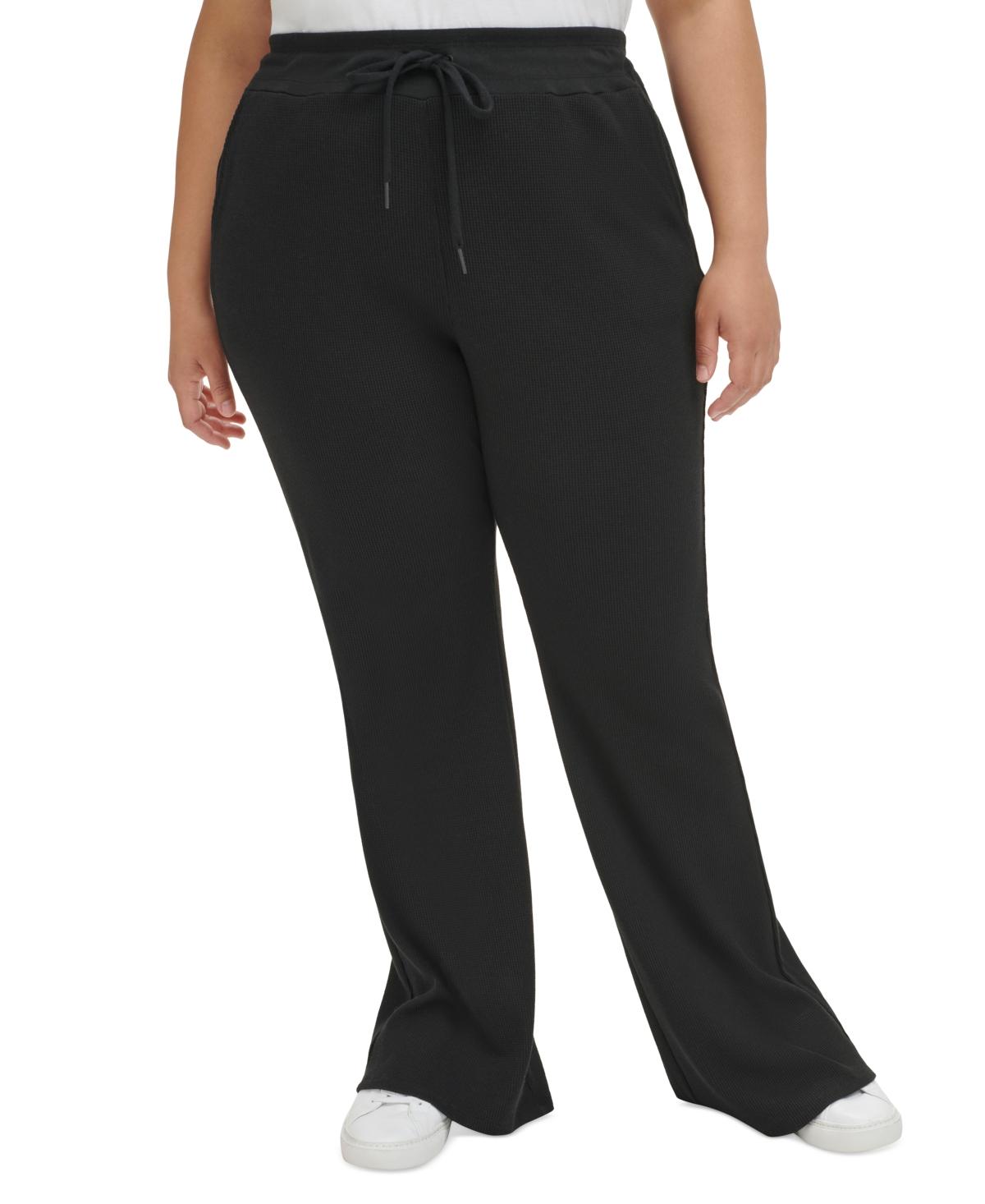 Plus Size Performance Wide Leg Pants