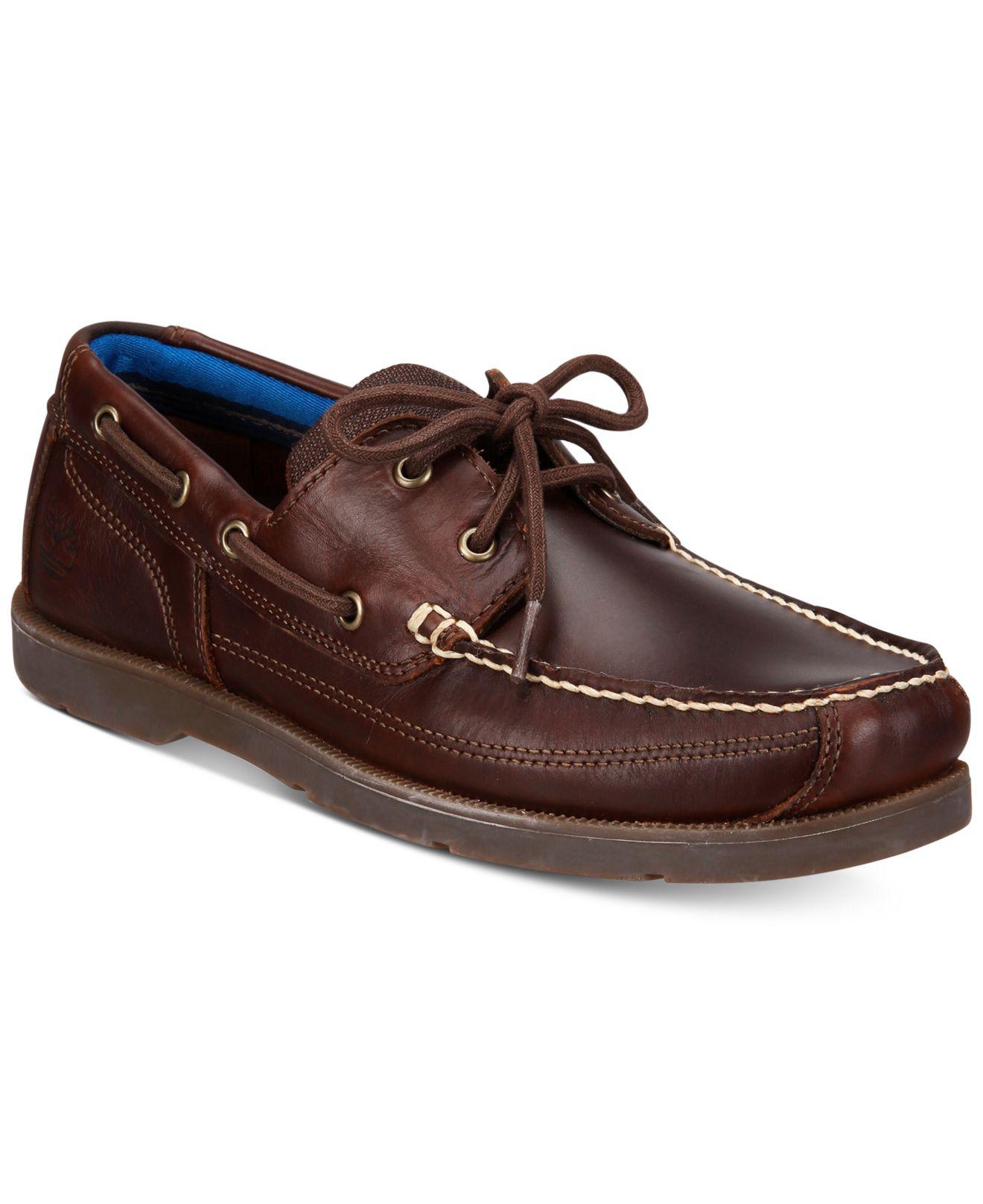 timberland men's piper cove fg boat shoe