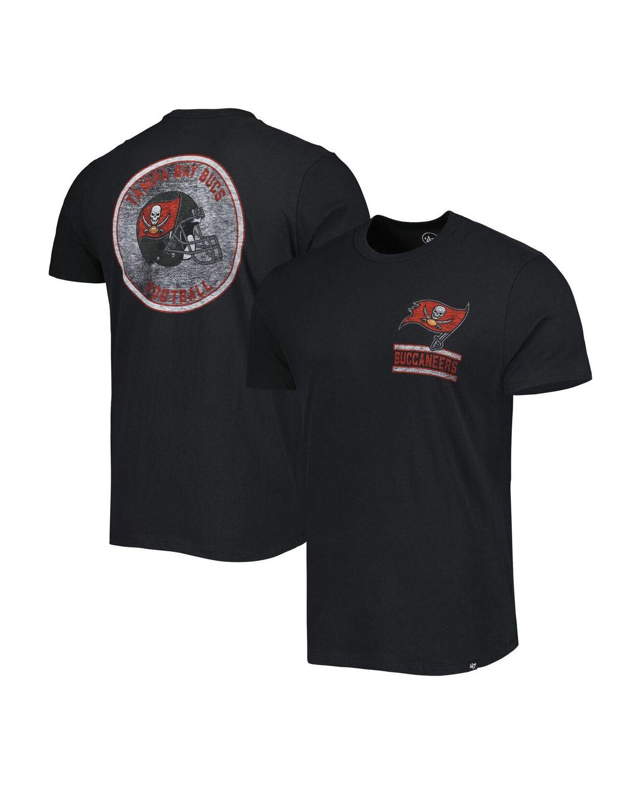 47 Brand Black Tampa Bay Buccaneers Open Field Franklin T-shirt for Men