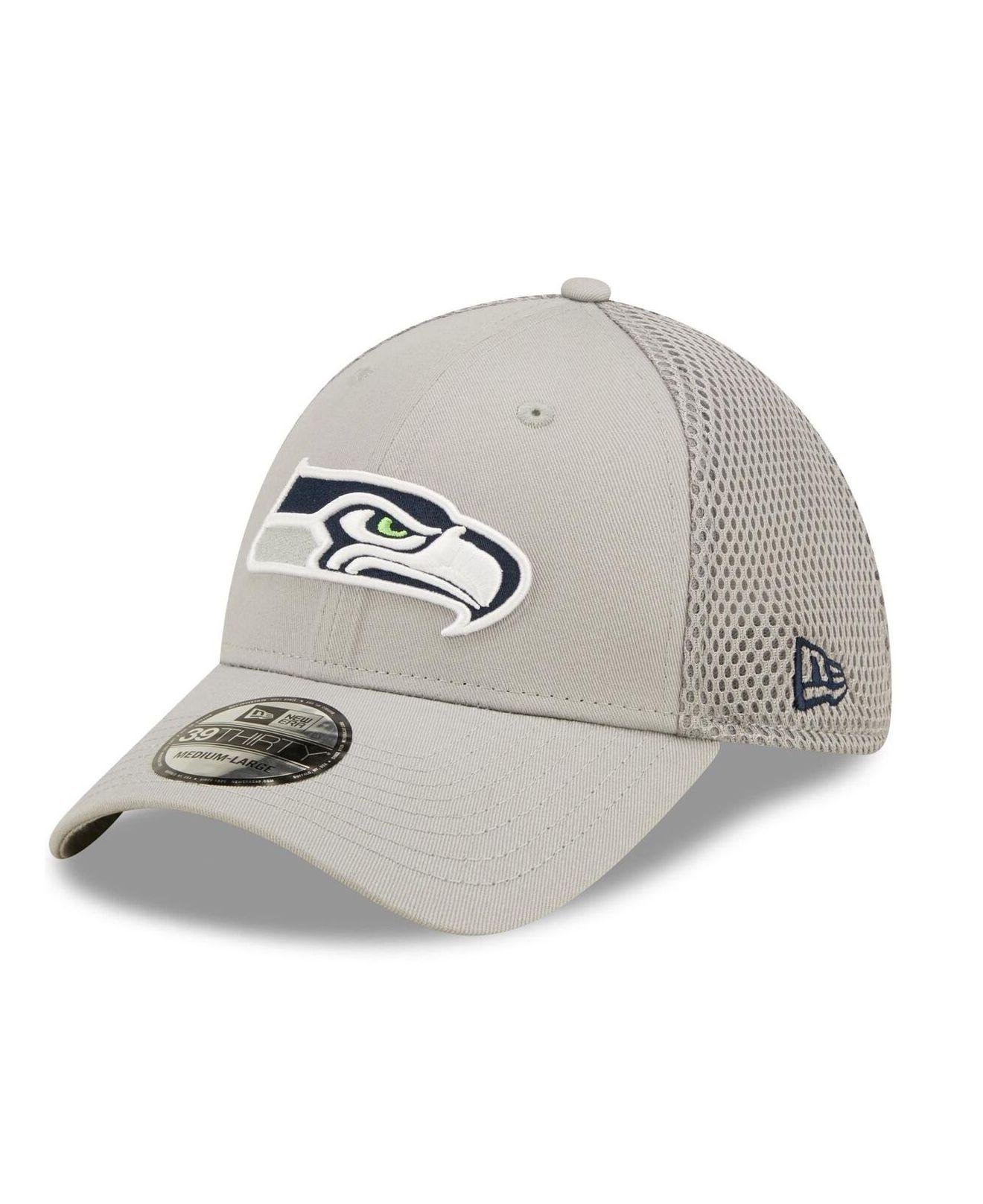 KTZ Gray Seattle Seahawks Team Neo 39thirty Flex Hat for Men | Lyst