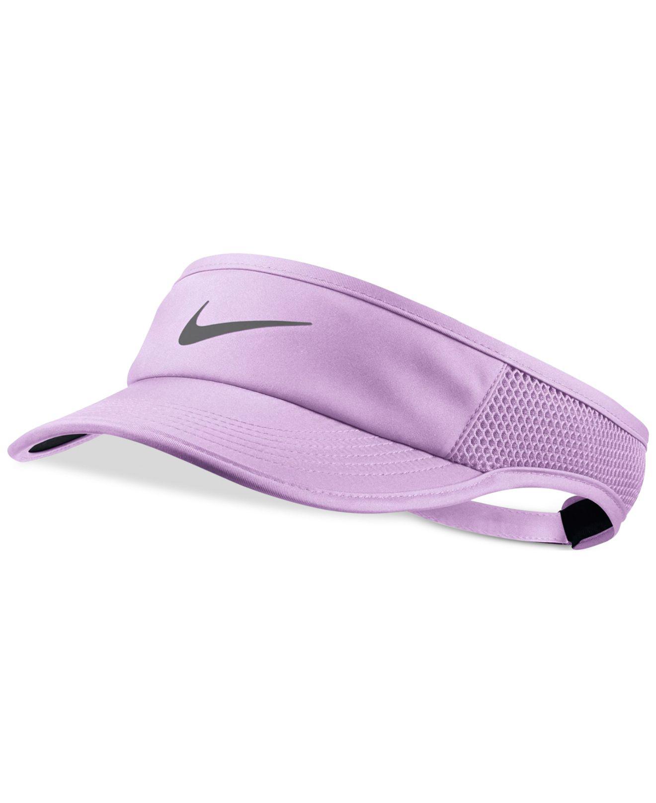 Nike Court Aerobill Tennis Visor in Purple | Lyst