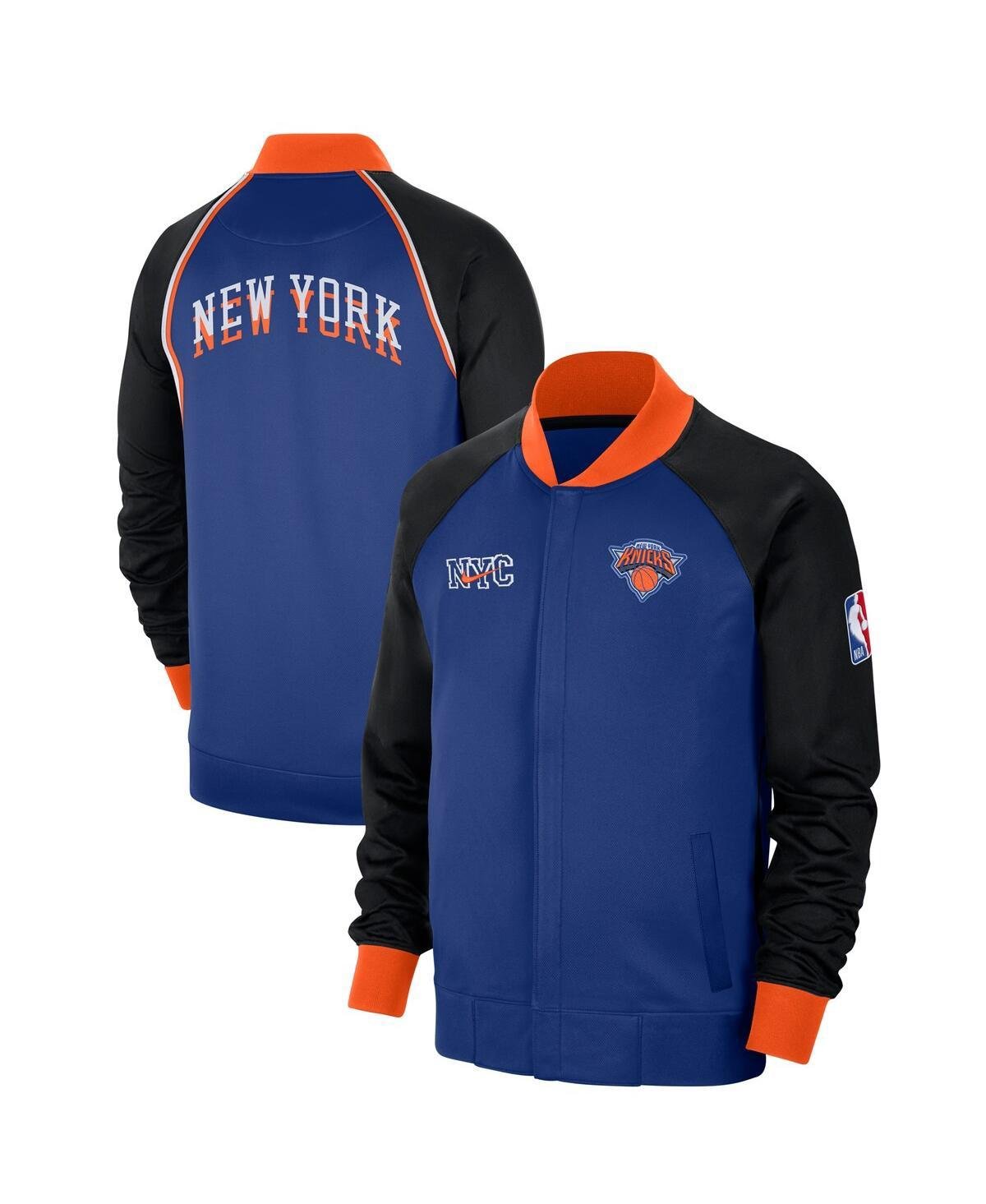 Nike New York Knicks 202324 City Edition Authentic Showtime Performance Raglan Full Zip Jacket 