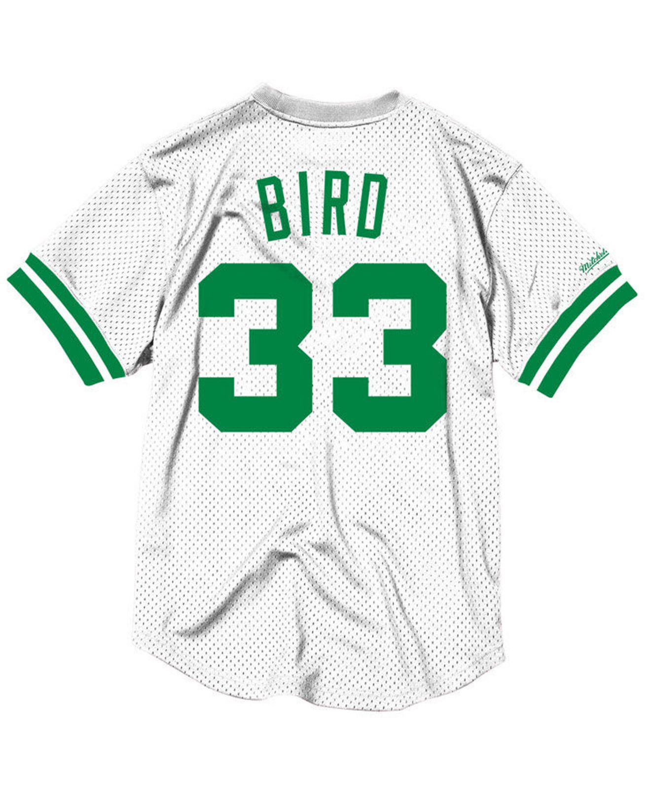 larry bird t shirt jersey