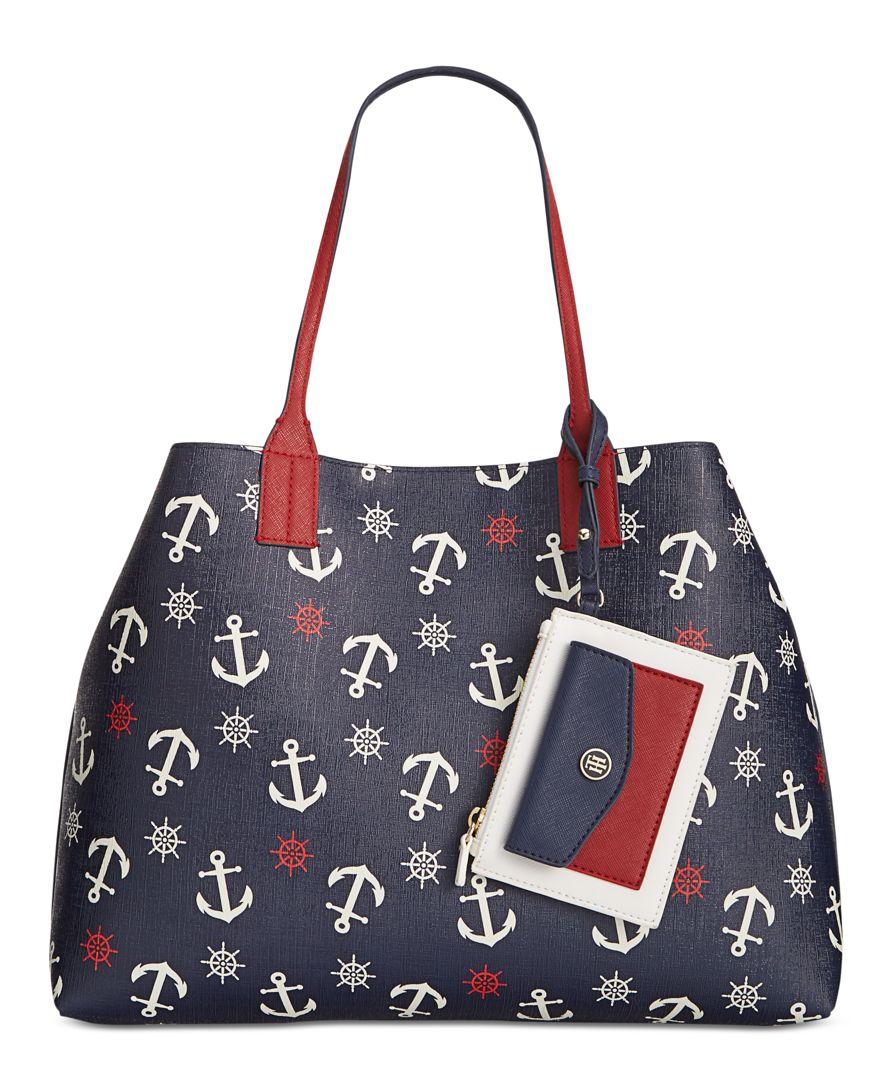 tommy hilfiger reversible bag