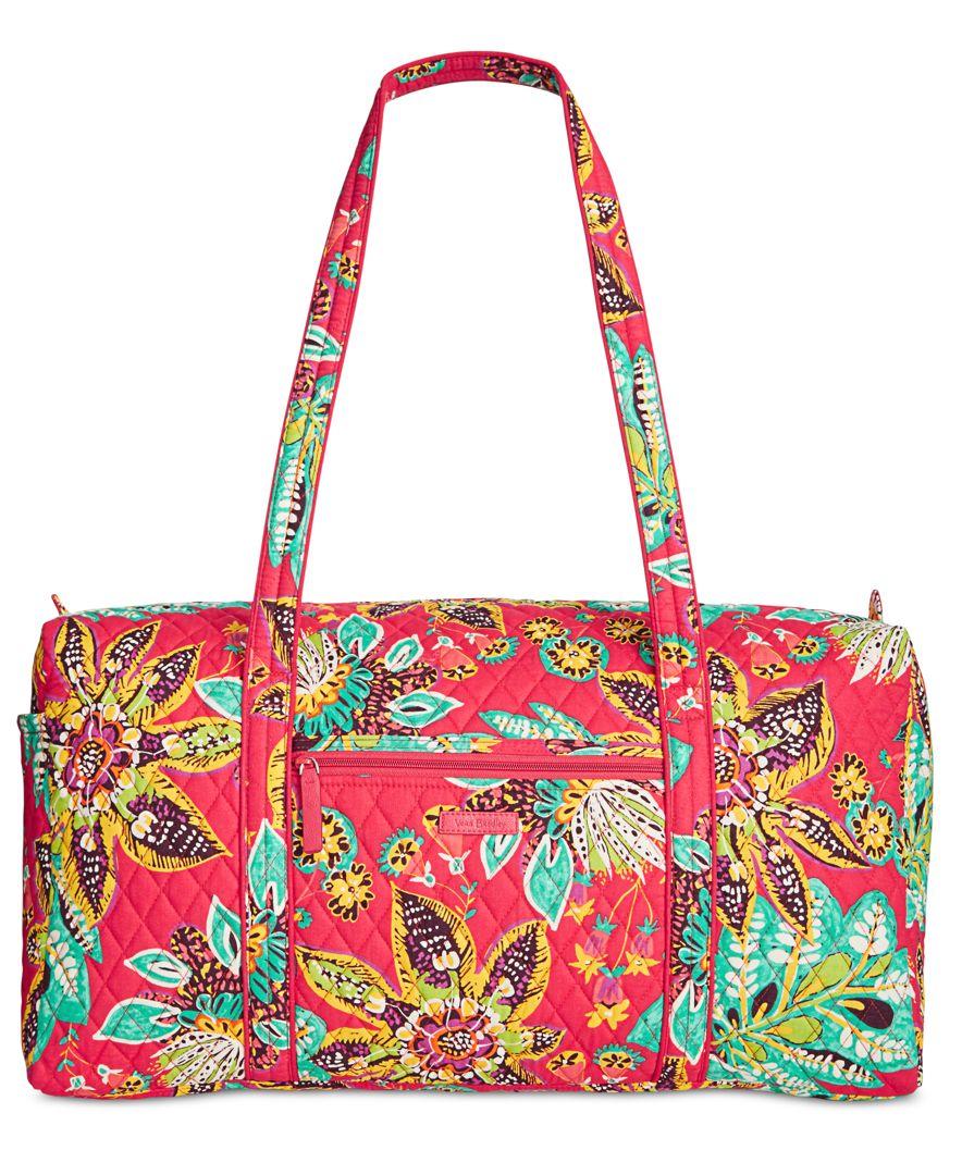 Vera bradley Large Duffle 2.0 in Red Lyst