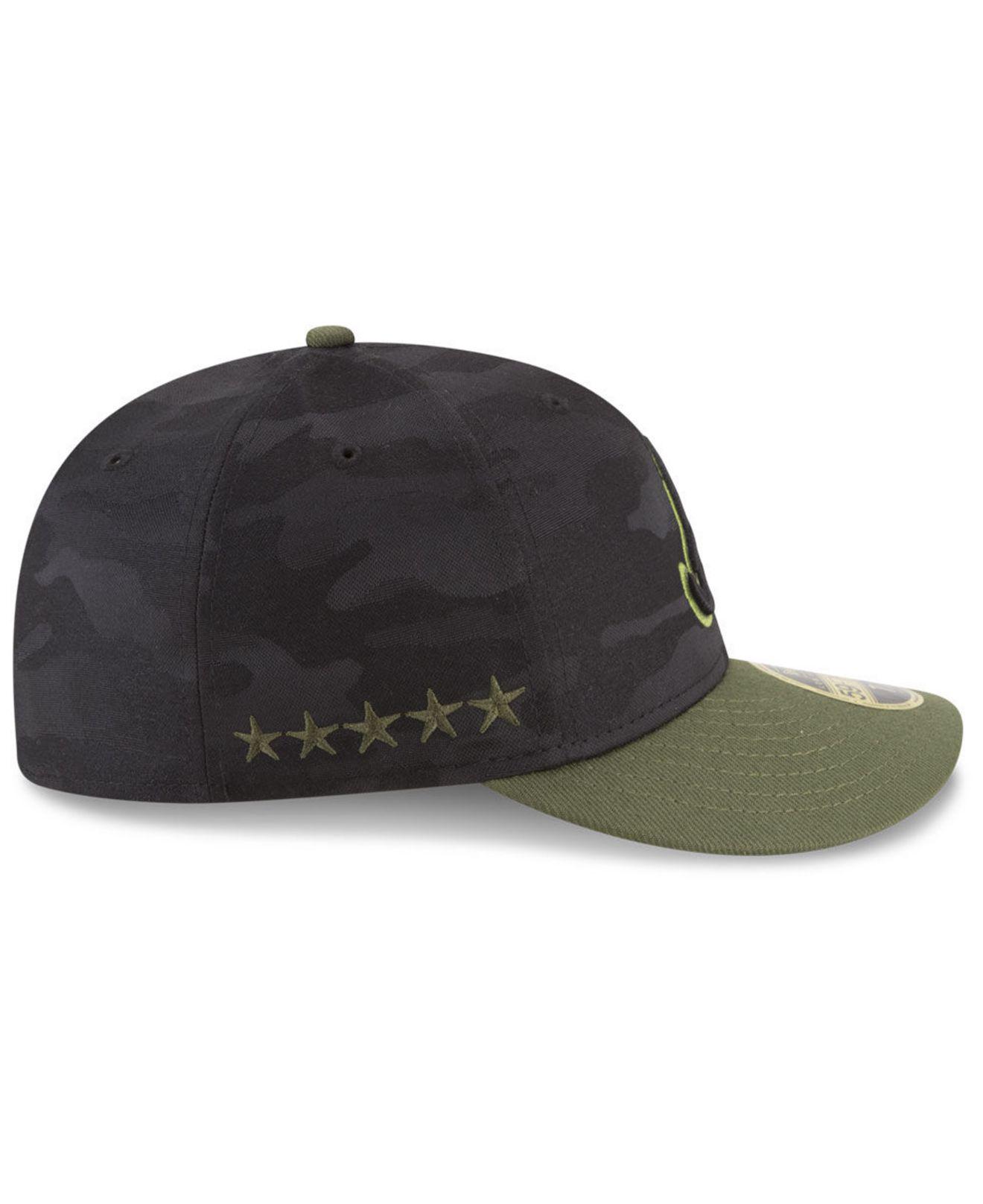 KTZ Atlanta Braves Memorial Day Low Profile 59fifty Fitted Cap in