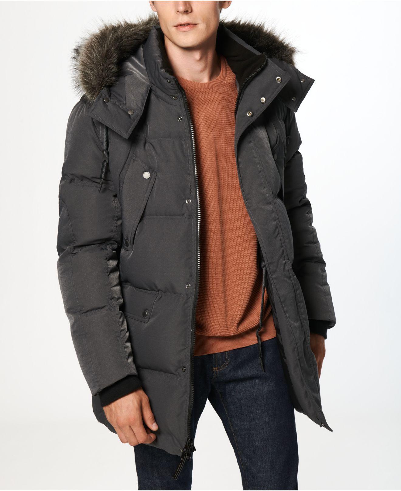 conway matte down parka
