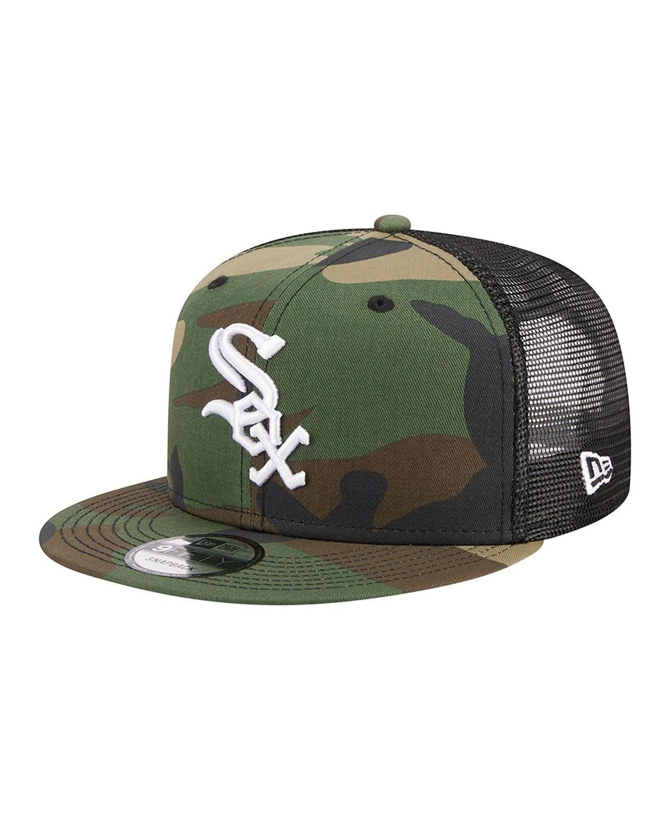 Men's Baltimore Ravens Camo/White Conceal Snapback Hat