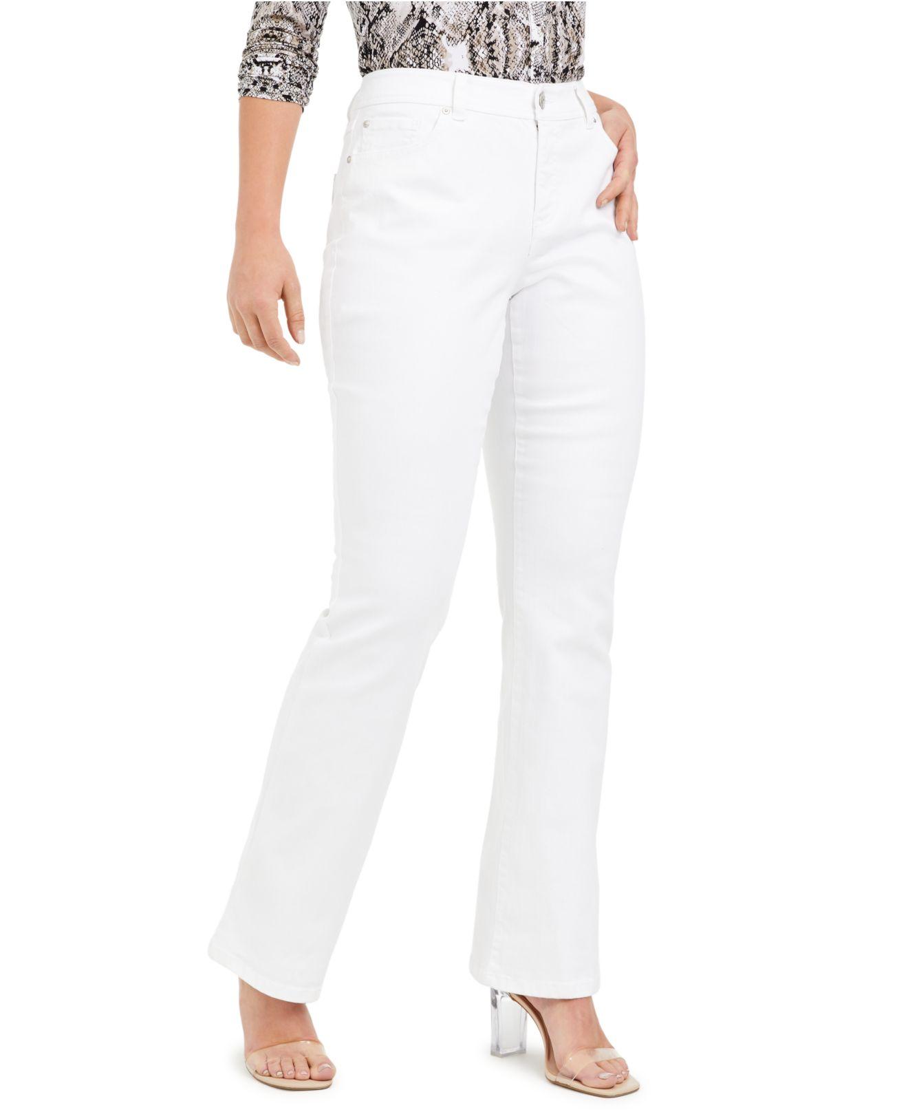 inc curvy fit bootcut jeans