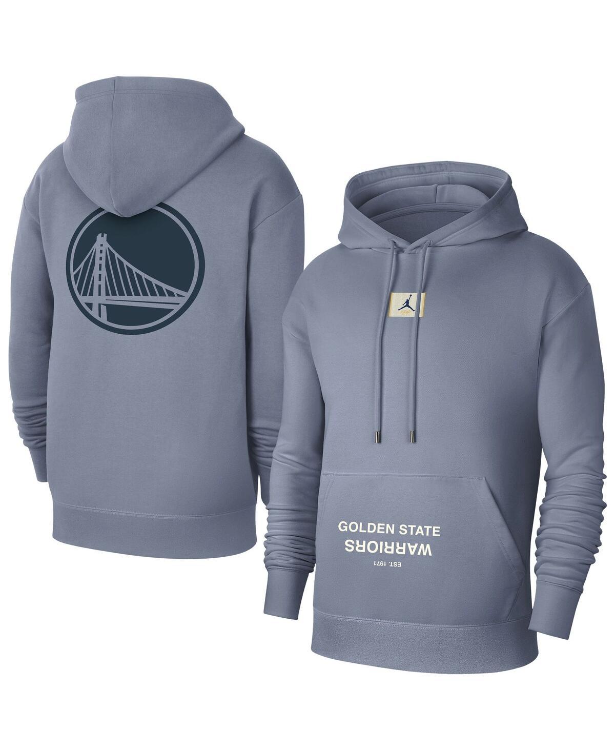 Nike Golden State Warriors Courtside Statement Edition Pullover Hoodie in Blue for Men Lyst