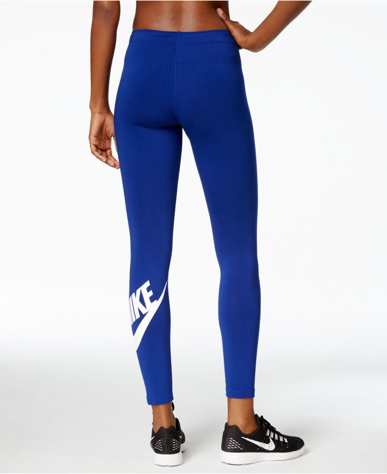 Nike Leg-a-see Dri-fit in Blue Lyst