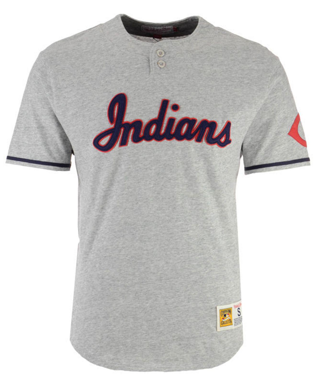 gray indians jersey