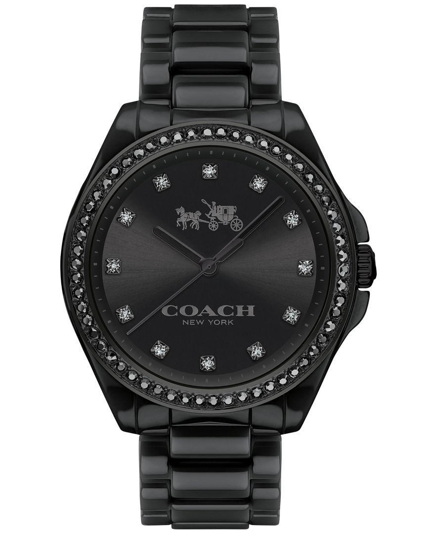 ceramic black watch