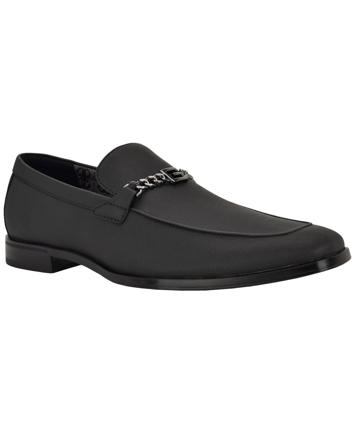 Guess Marciano Men\'s Black Leather Slip-On Loafers Dress Shoes Size 11 Guess Slip-on shoes for Men | Online Sale up to 40% off | Lyst main image 3