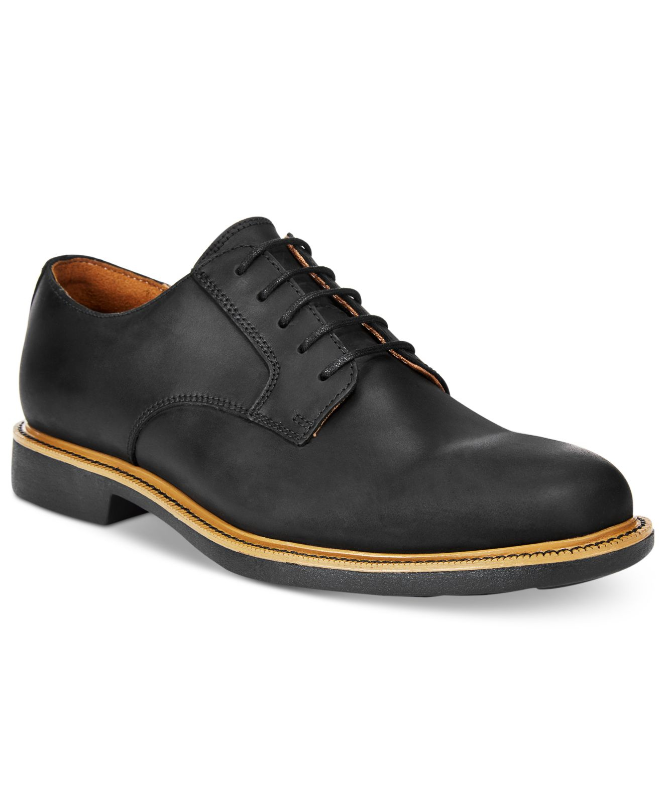 black oxfords casual