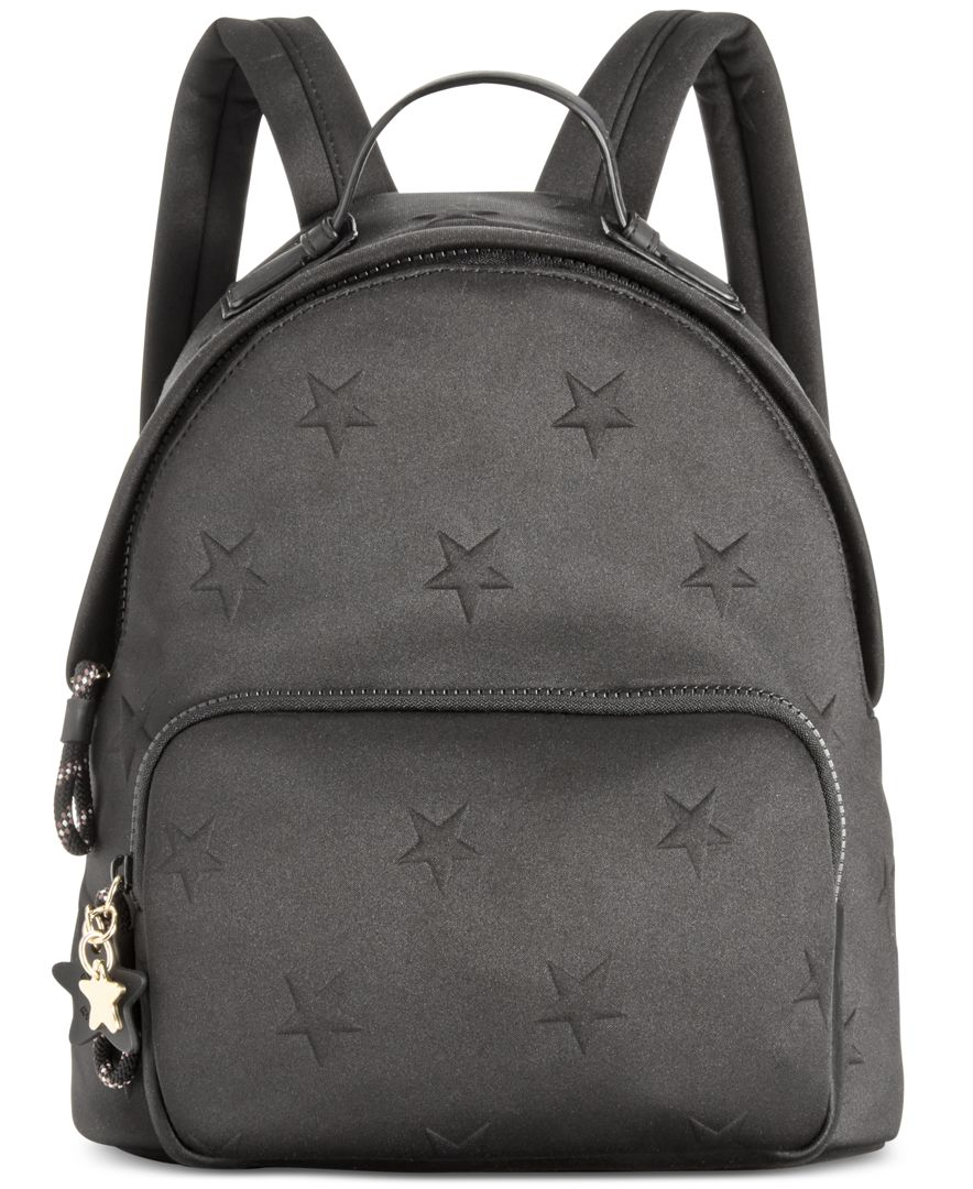 Tommy Hilfiger Sporty Neoprene Stars Mini Backpack in Black Lyst