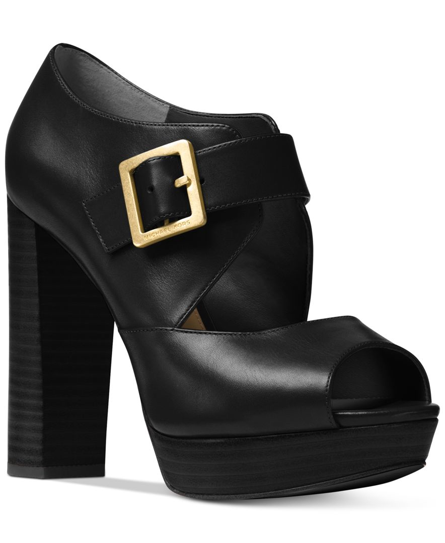 Michael Eleni Mary Jane Platform Pumps 