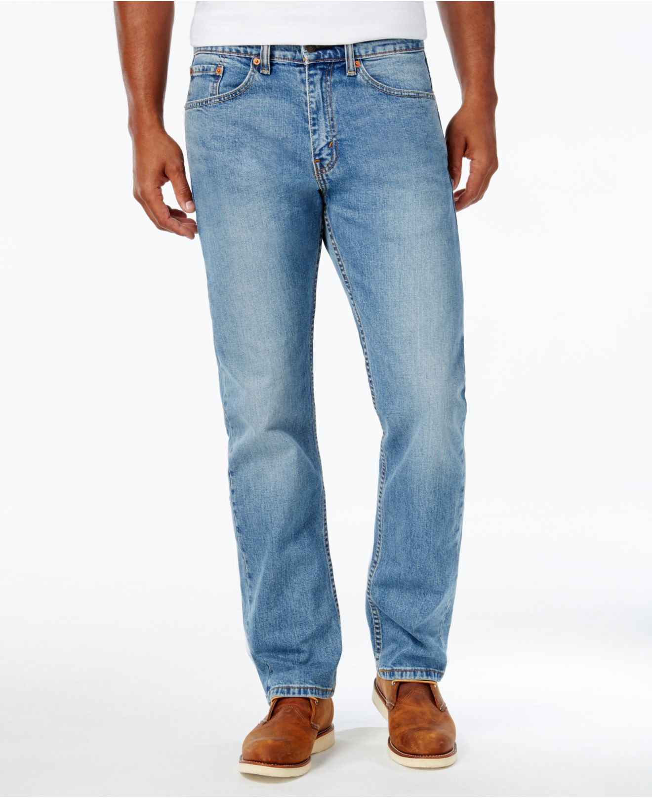Levi&#39;s ® Men&#39;s 505 Classic-fit Stretch Jeans in Blue for Men (Hawker) | Lyst