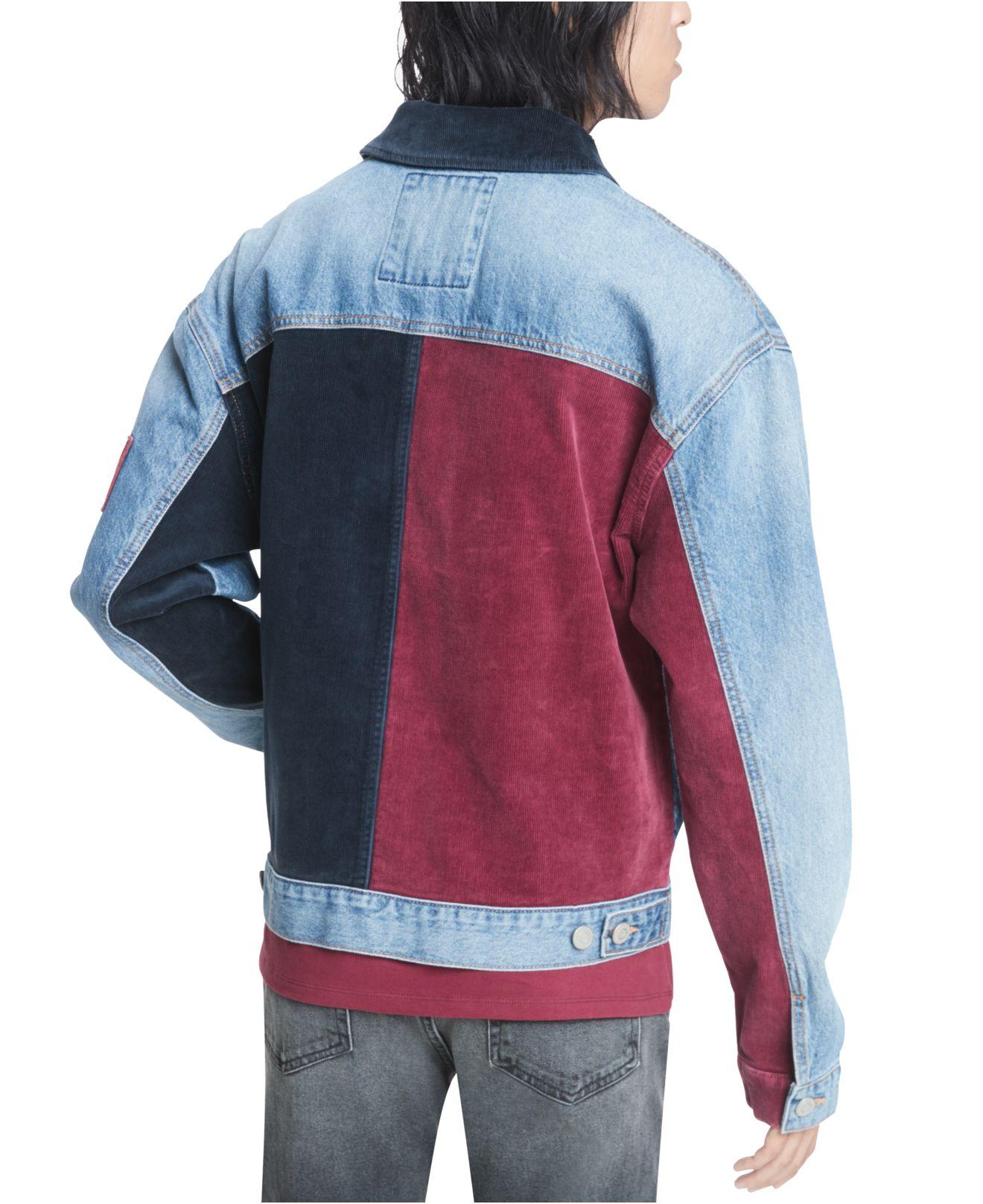 tommy jeans pieced jacket