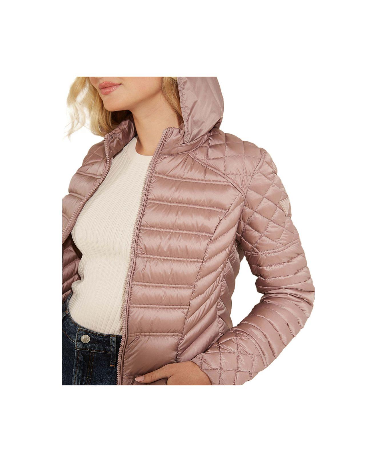 guess quilted jacket