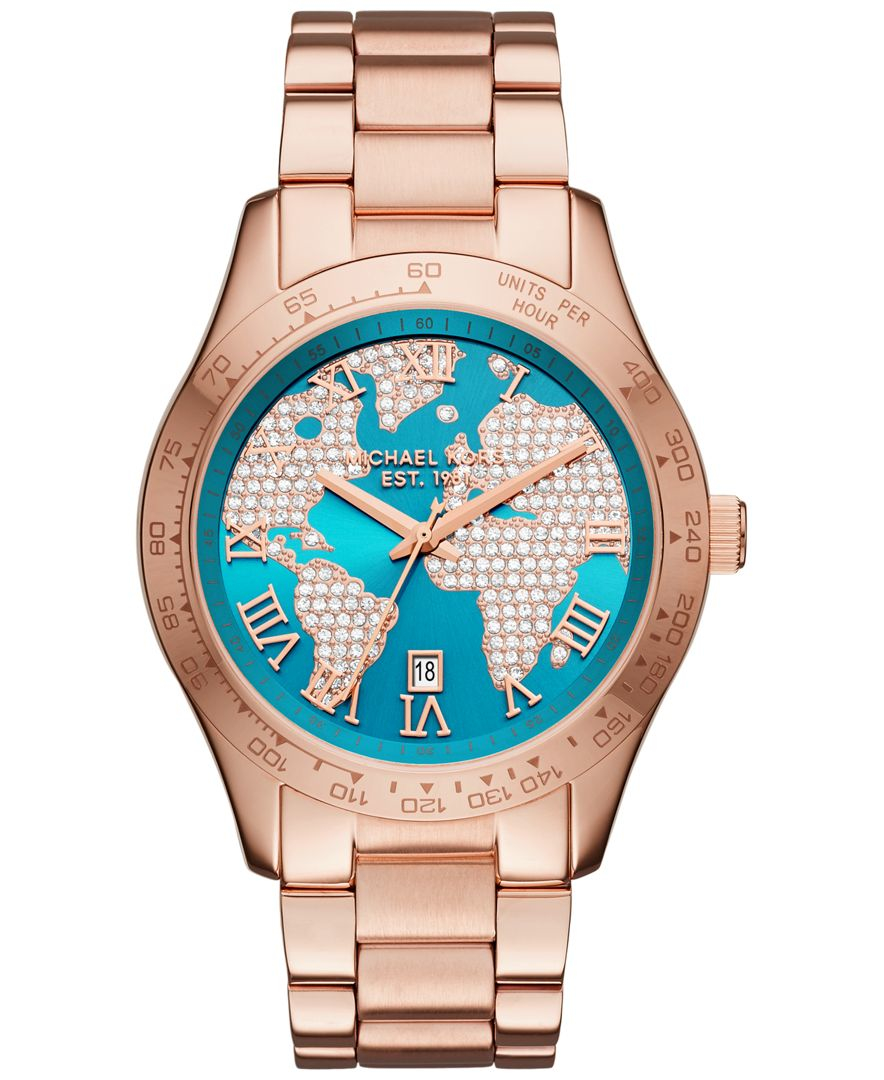 Michael Kors Women's Layton Rose Gold 